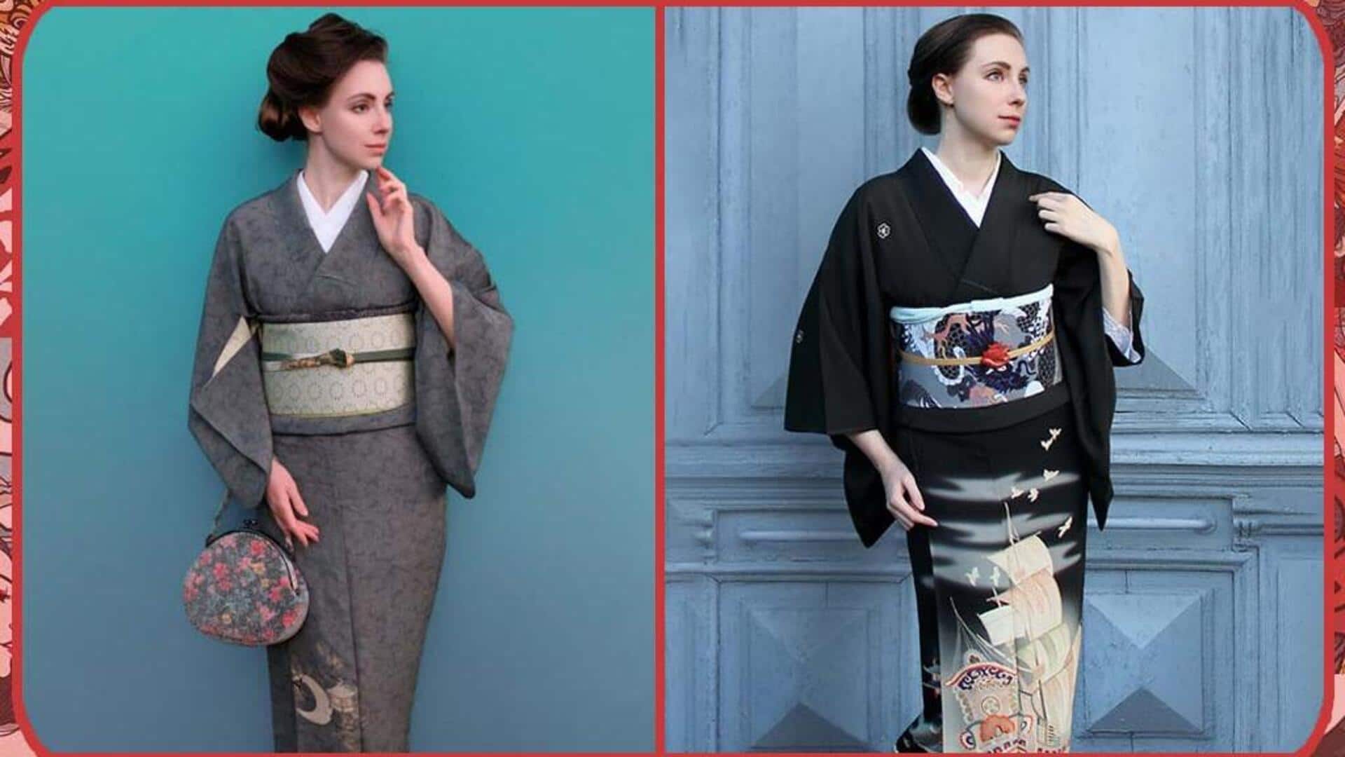 日本の帯とその現代的な適応