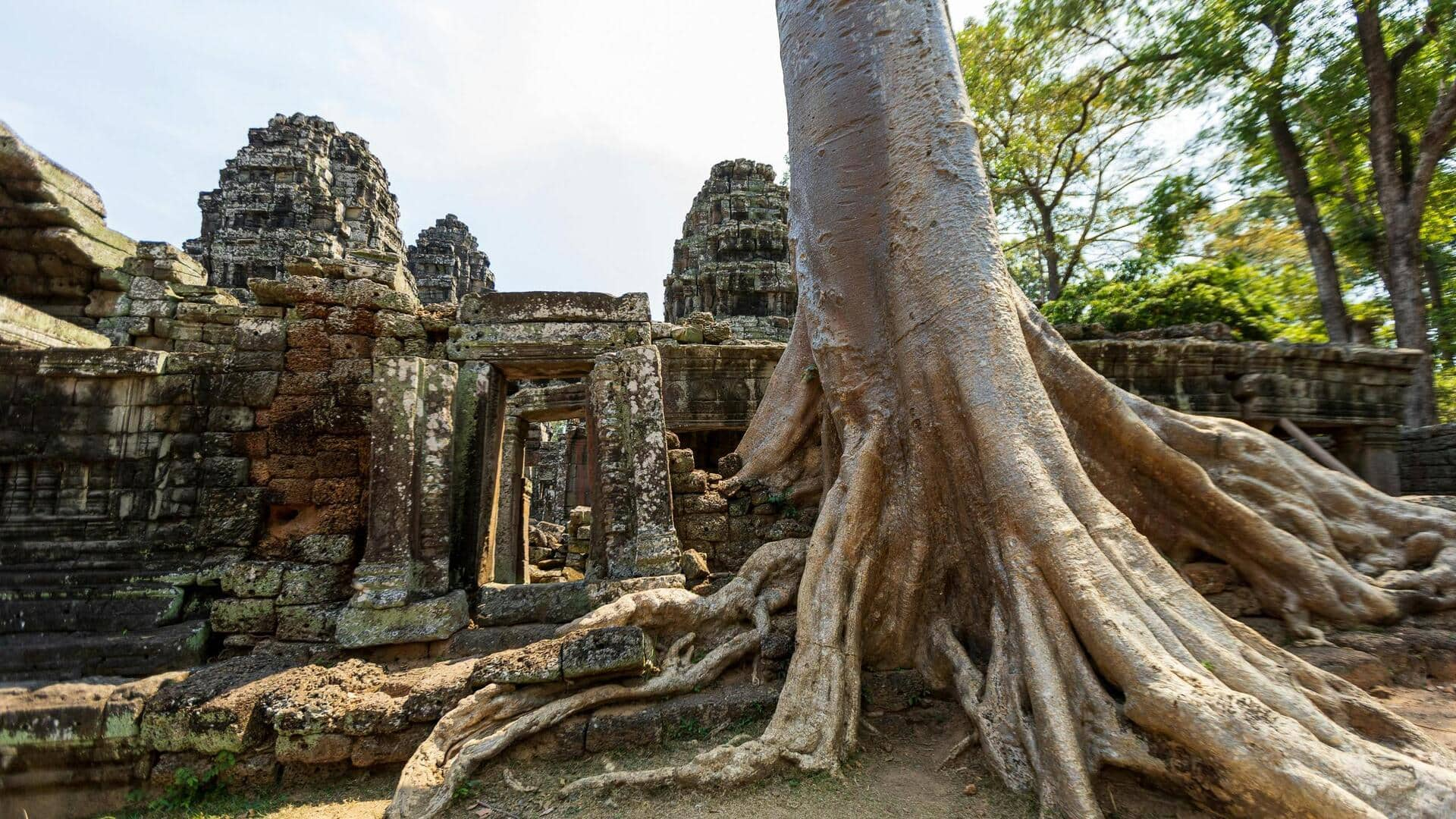 カンボジアの秘境、プレアヴィヒア寺院を探る