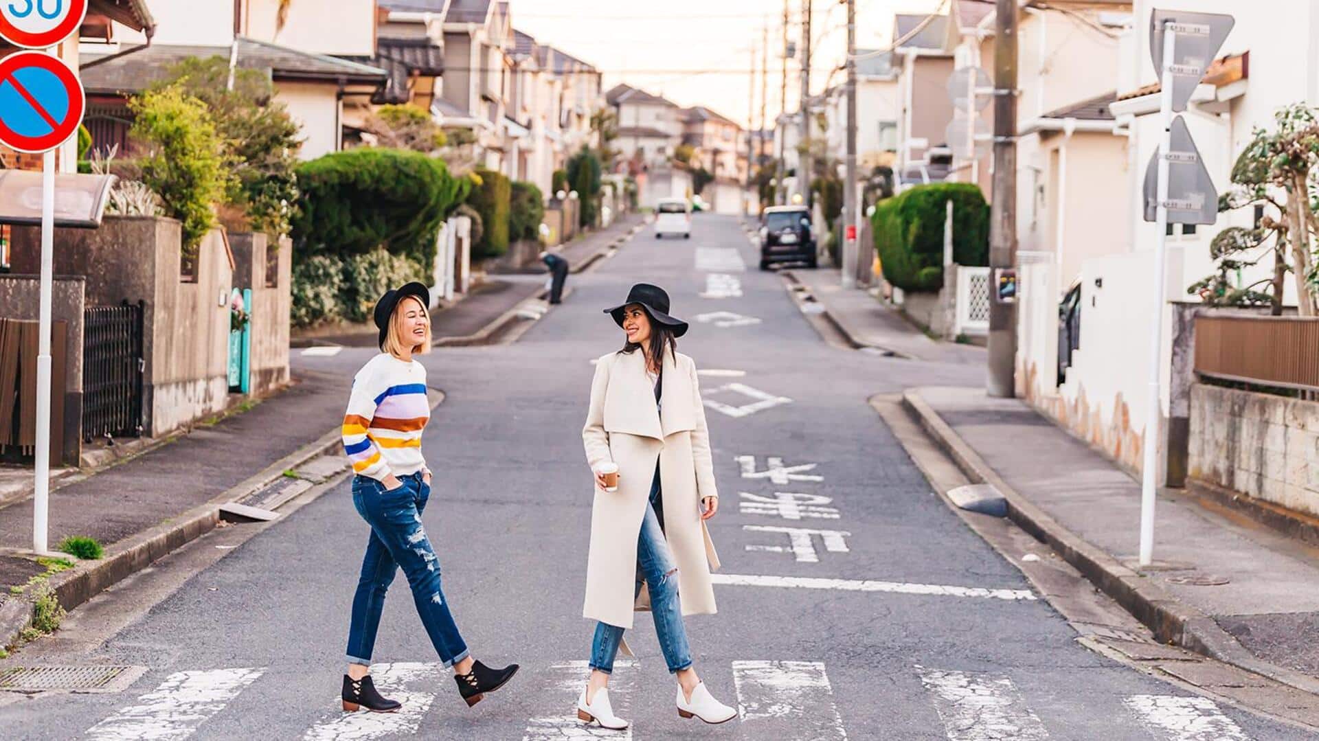 春のカジュアルにぴったりな日本の軽やかなレイヤー