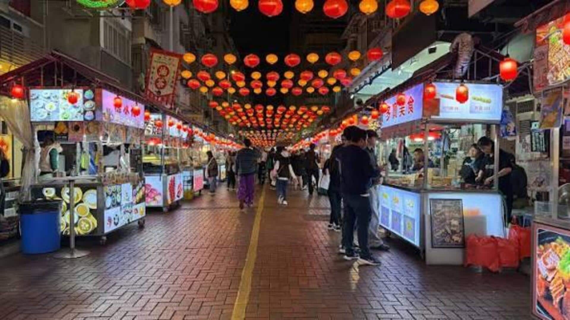 香港の夜景とナイトマーケットの魅力
