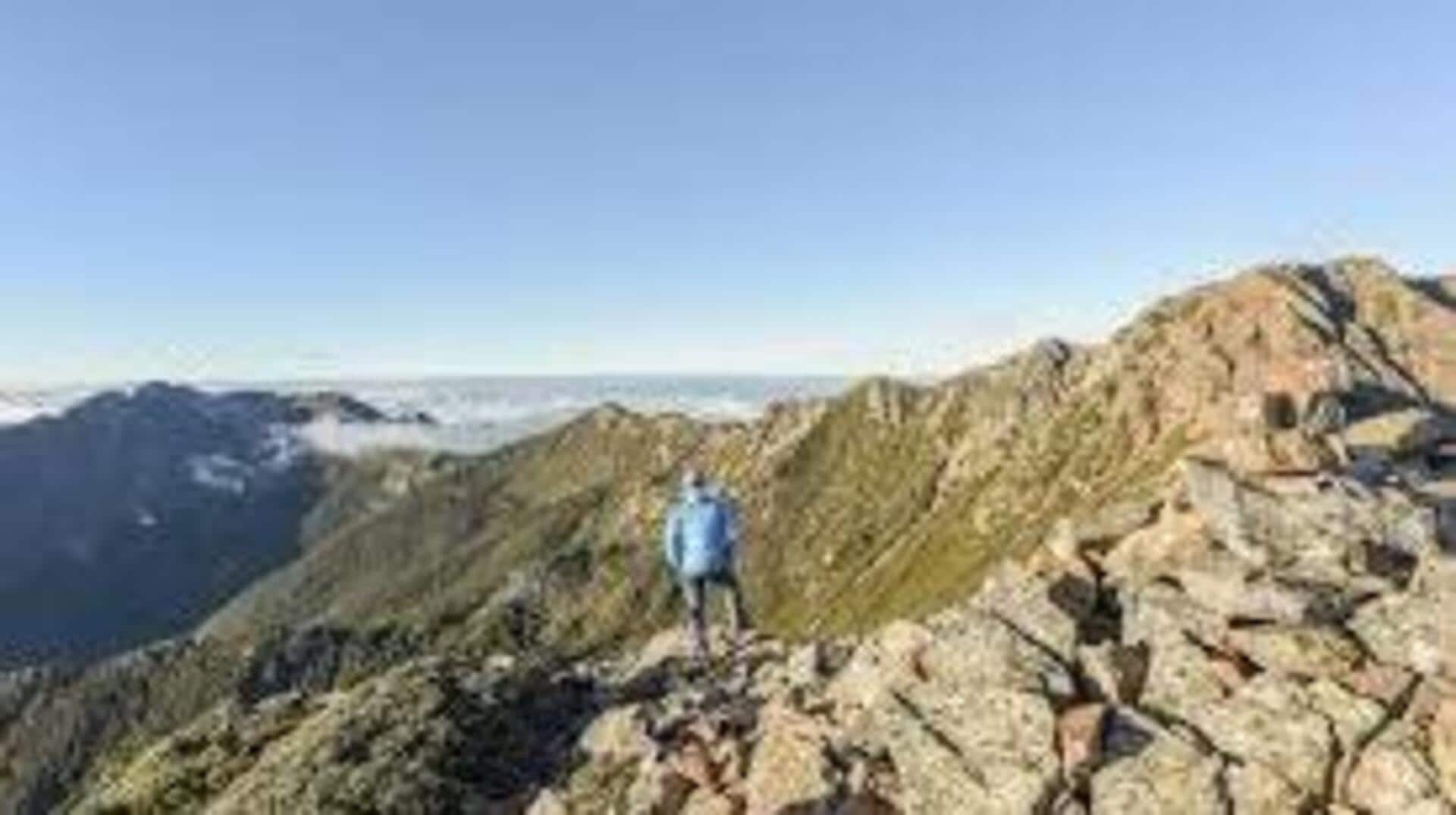 台湾の玉山山脈でクラシックな登山を楽しむ