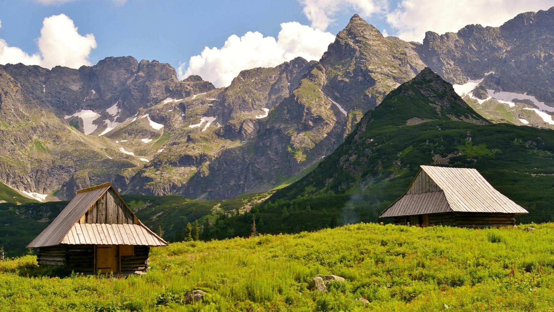 スロバキアの山小屋で静かな休暇を楽しむ