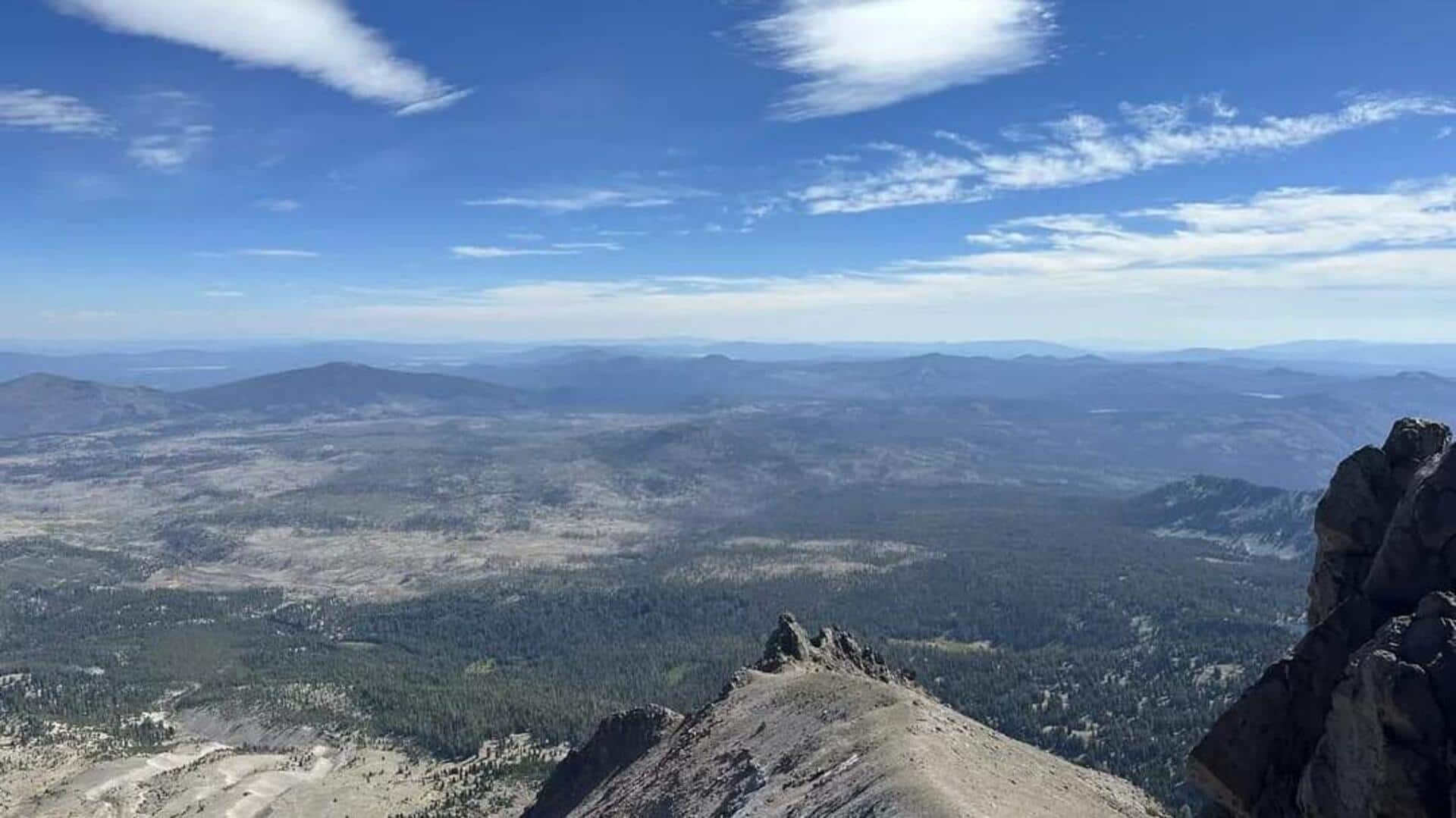カリフォルニアのラッセンピークを征服する冒険