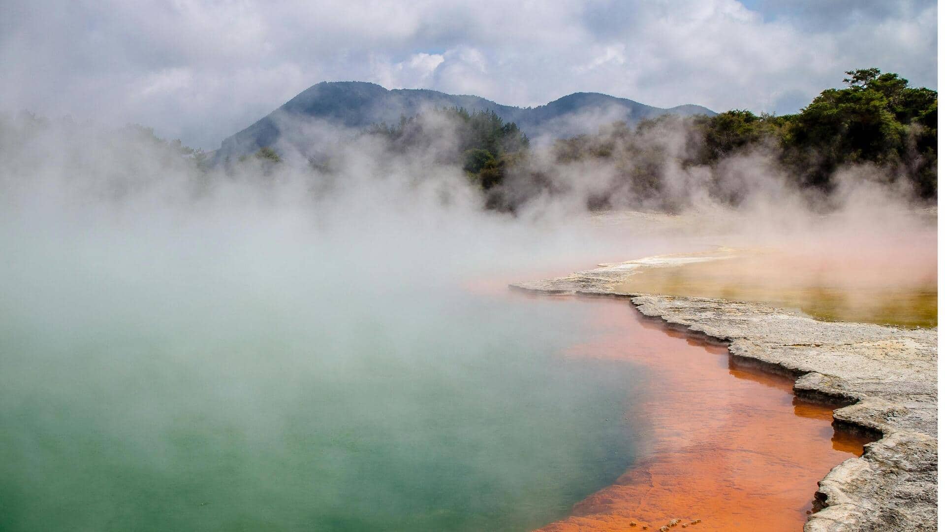 ニュージーランドの隠れた地熱の驚異を探る ニュージーランドの隠れた地熱の驚異を探る
