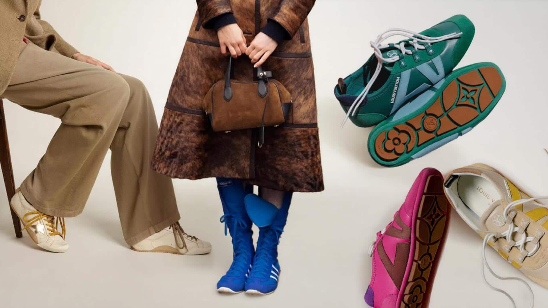 アジアのモダンな夏のストリートウェアスニーカーが注目を集める