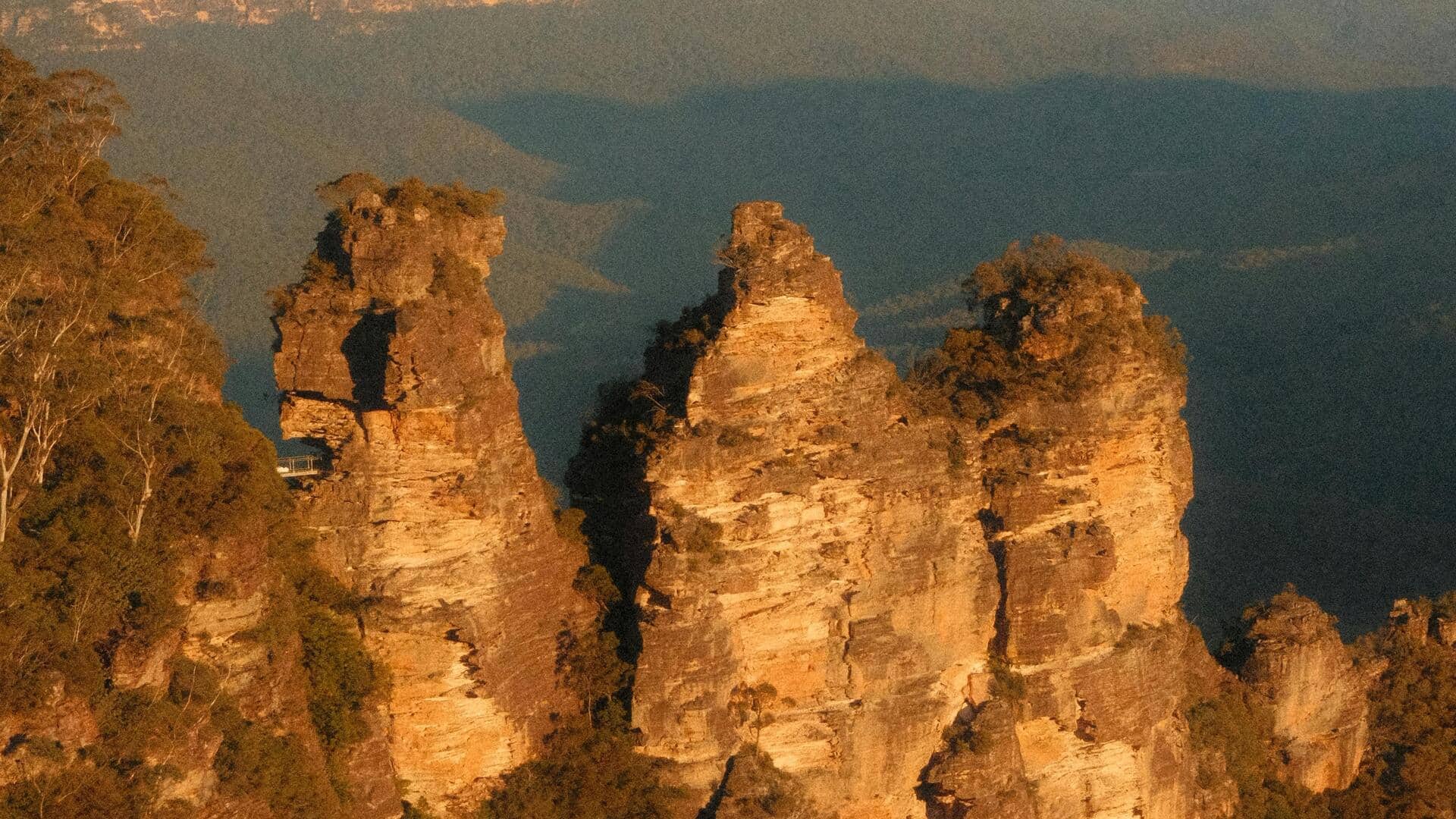 オーストラリアのブルーマウンテンズで静かな山の隠れ家を発見