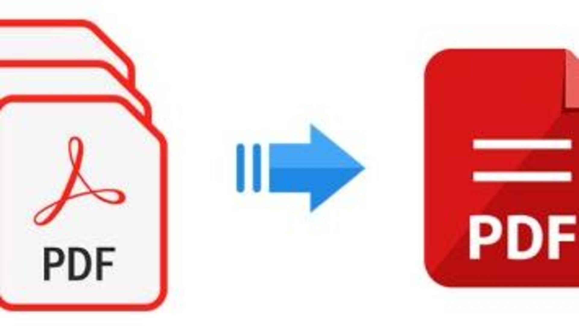Pdfファイルを効率的に結合する方法
