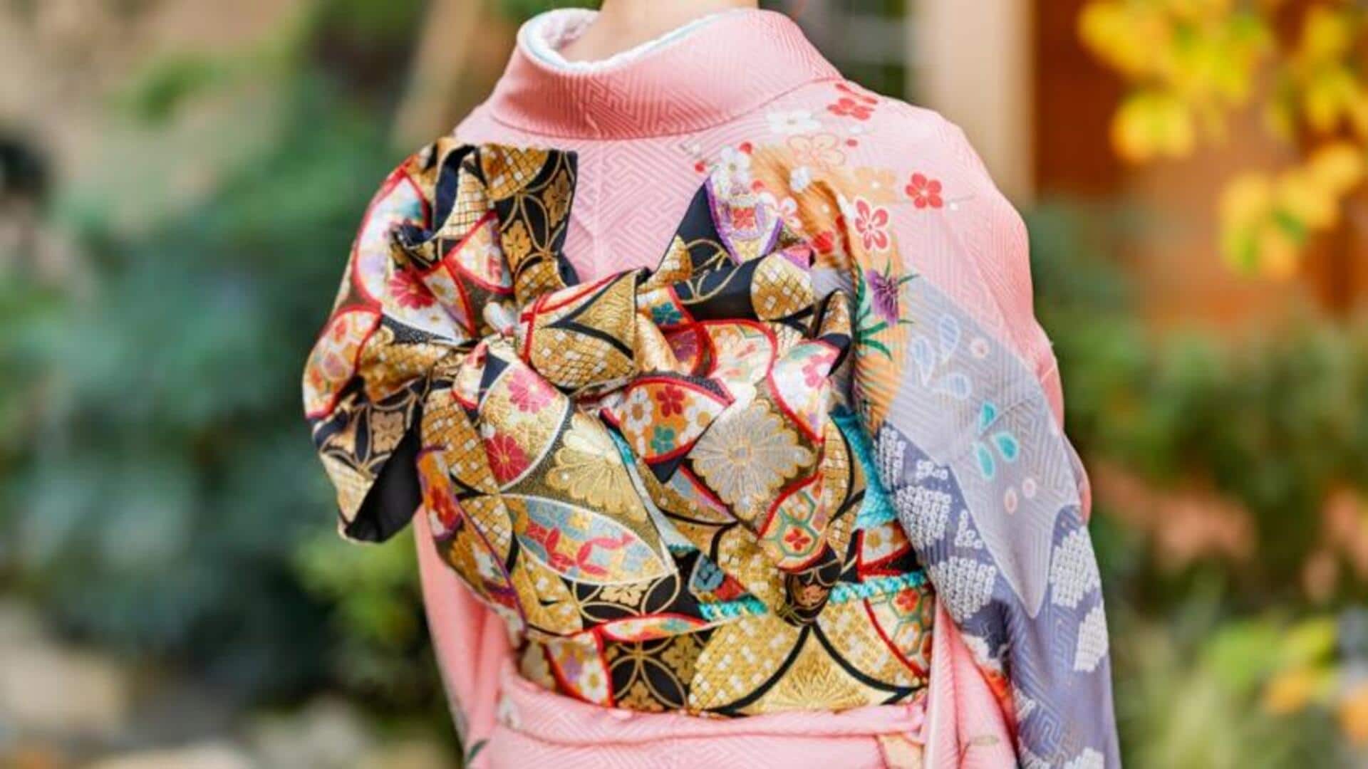 和装の帯：多様なファッションアクセサリーとしての魅力