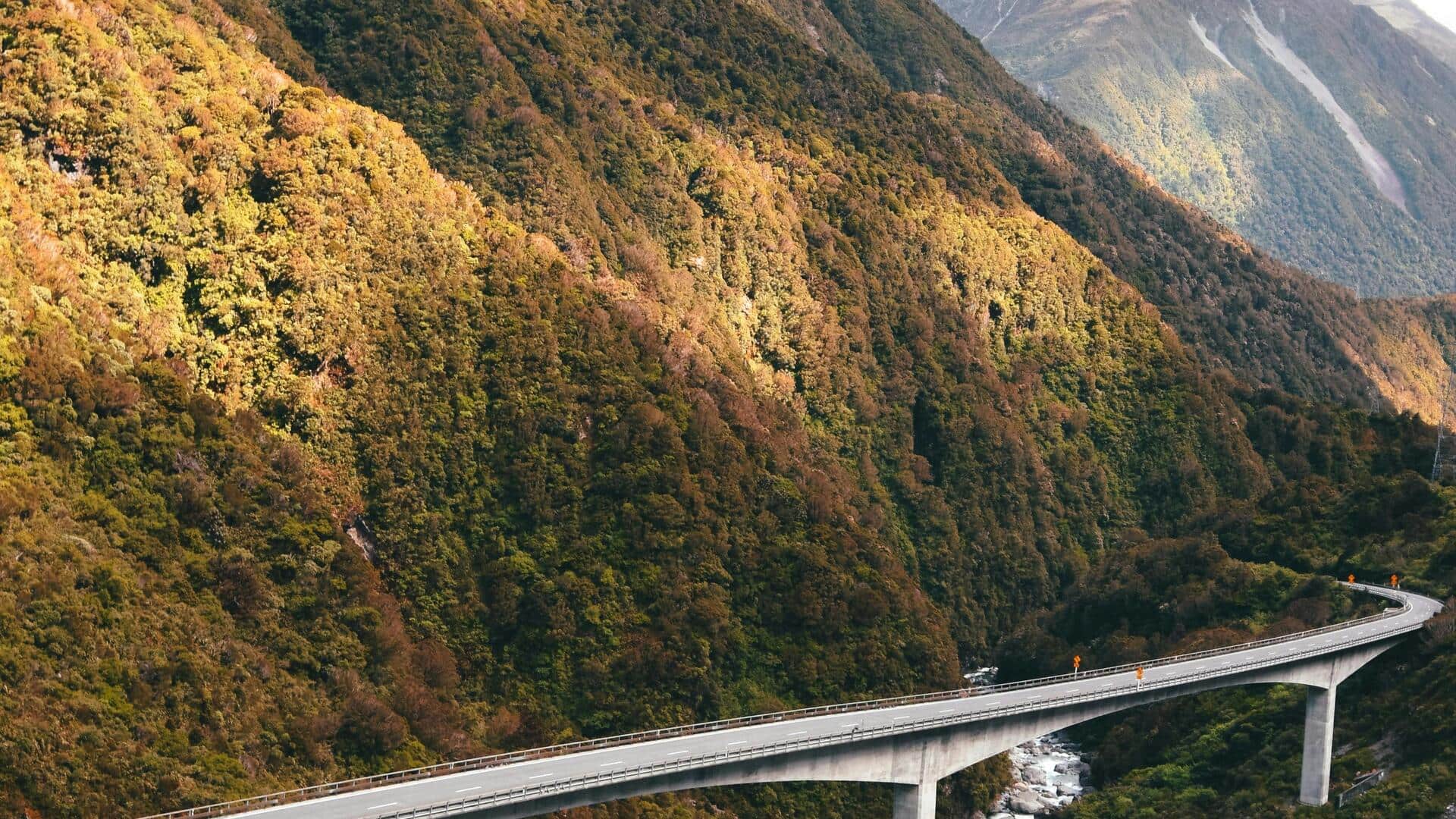 ニュージーランドの南アルプスで静かな山の隠れ家を発見