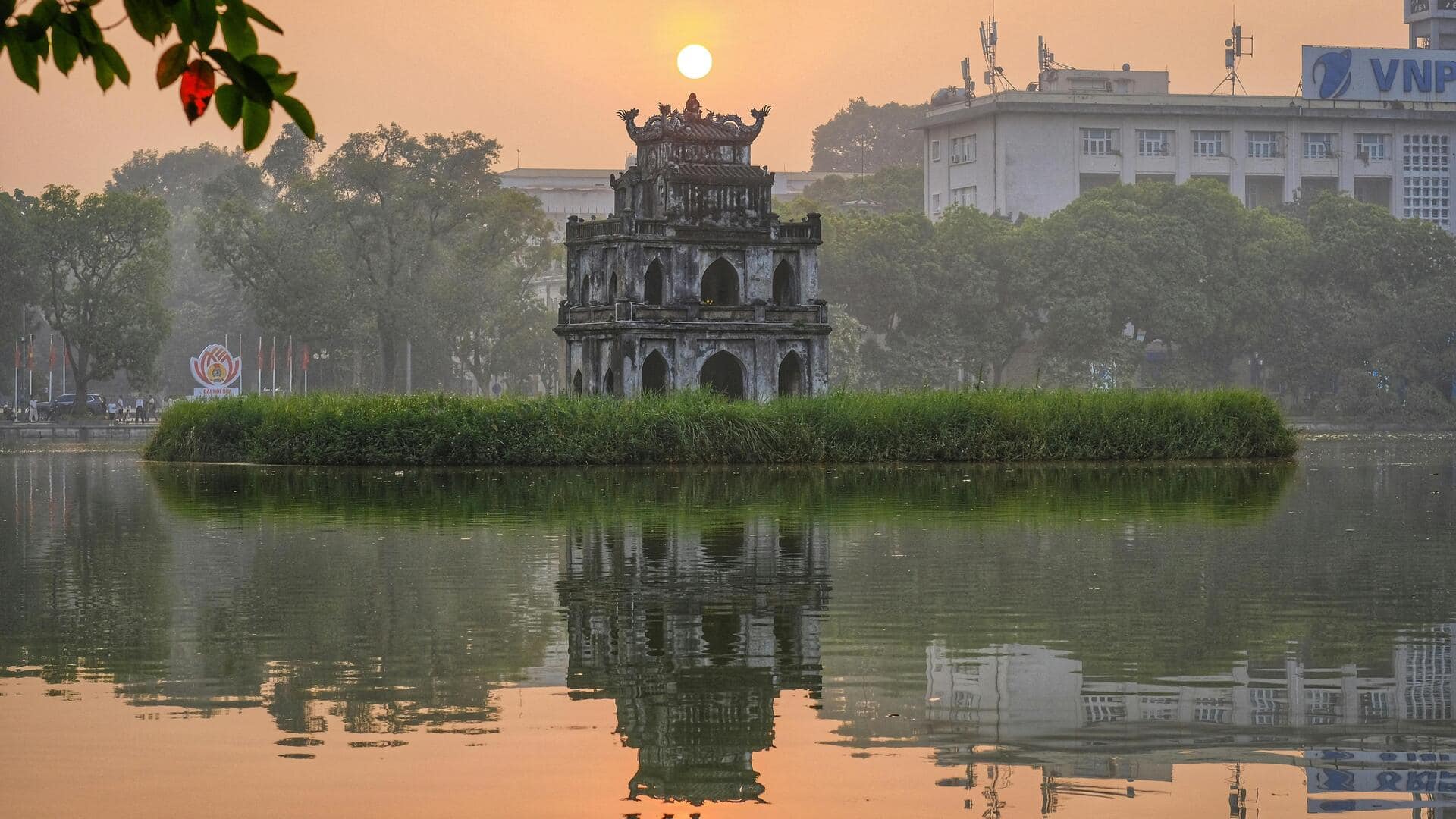 ハノイで楽しむ五つの湖畔散歩道