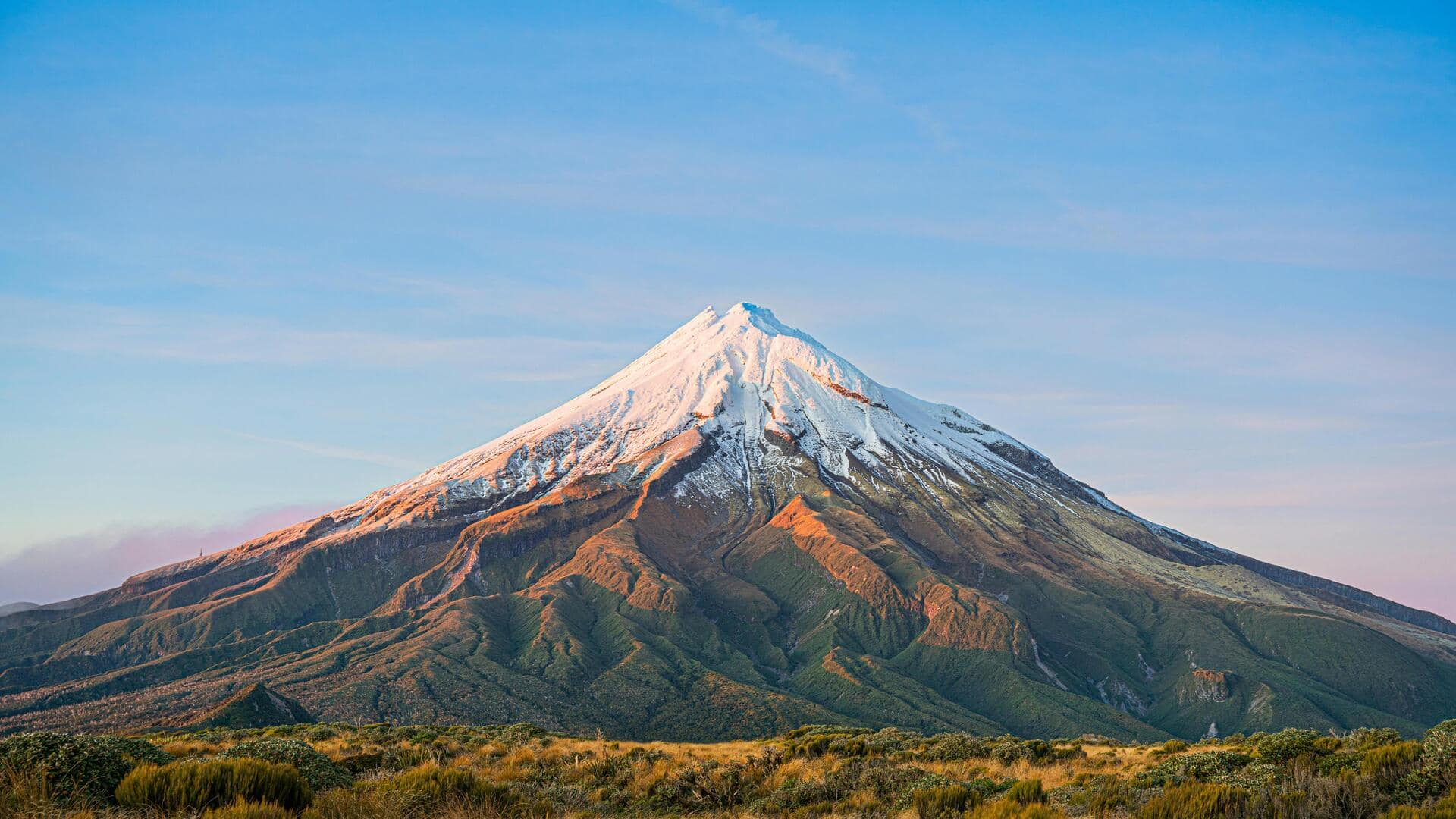 オセアニアの静かな山々：自然の穏やかな隠れ家