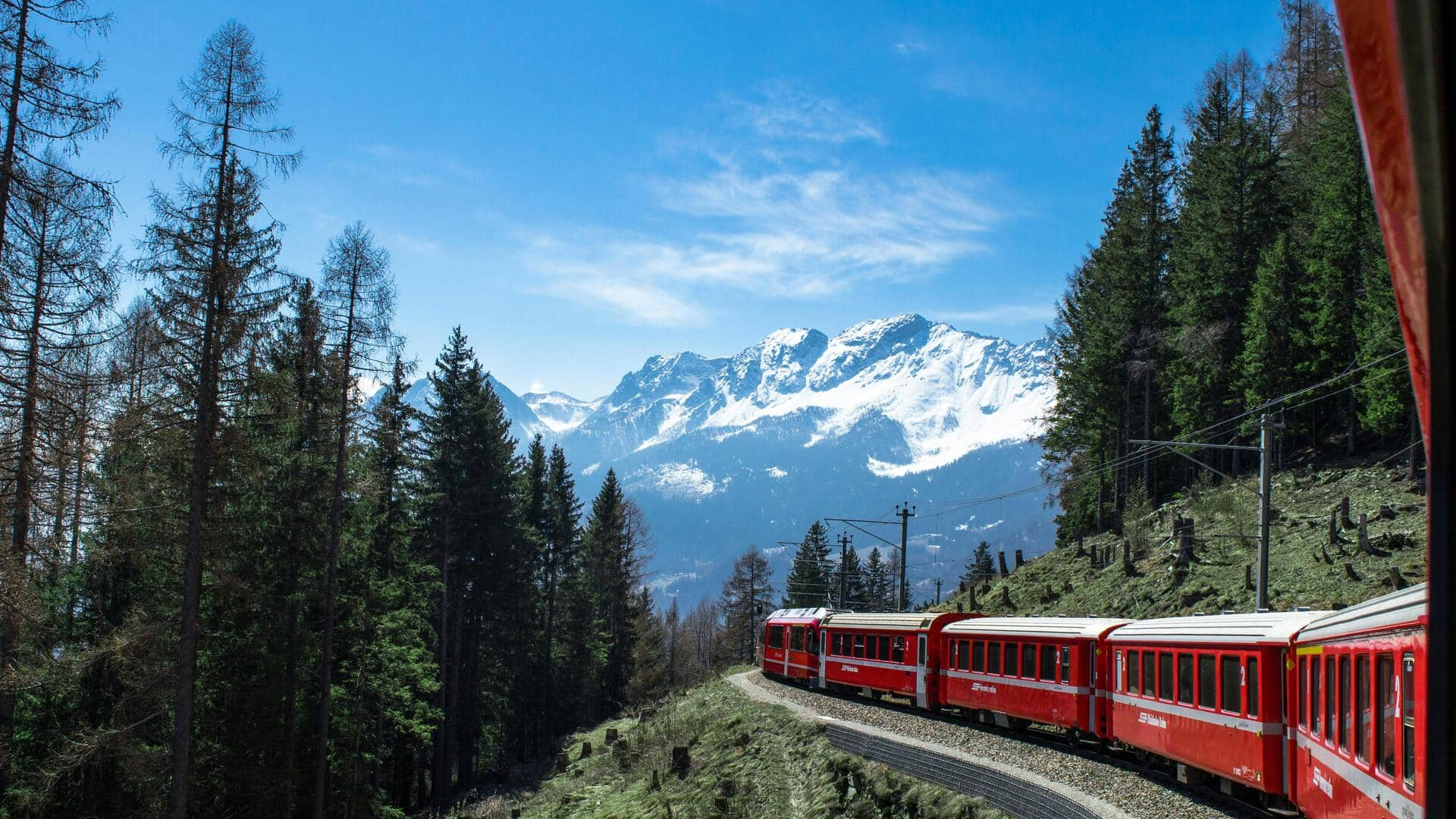 スイスの絶景列車旅五選