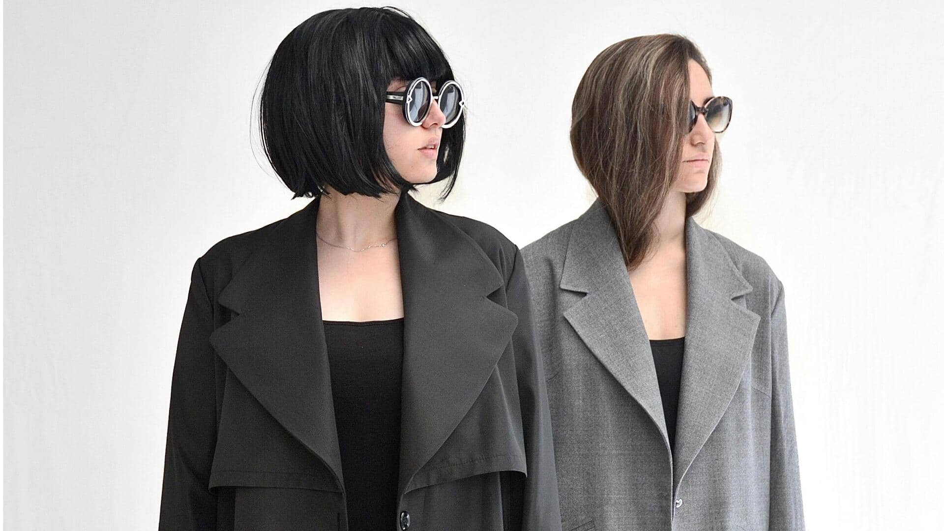 冬のニュートラルカラーでモダンなレイヤリングを楽しむ