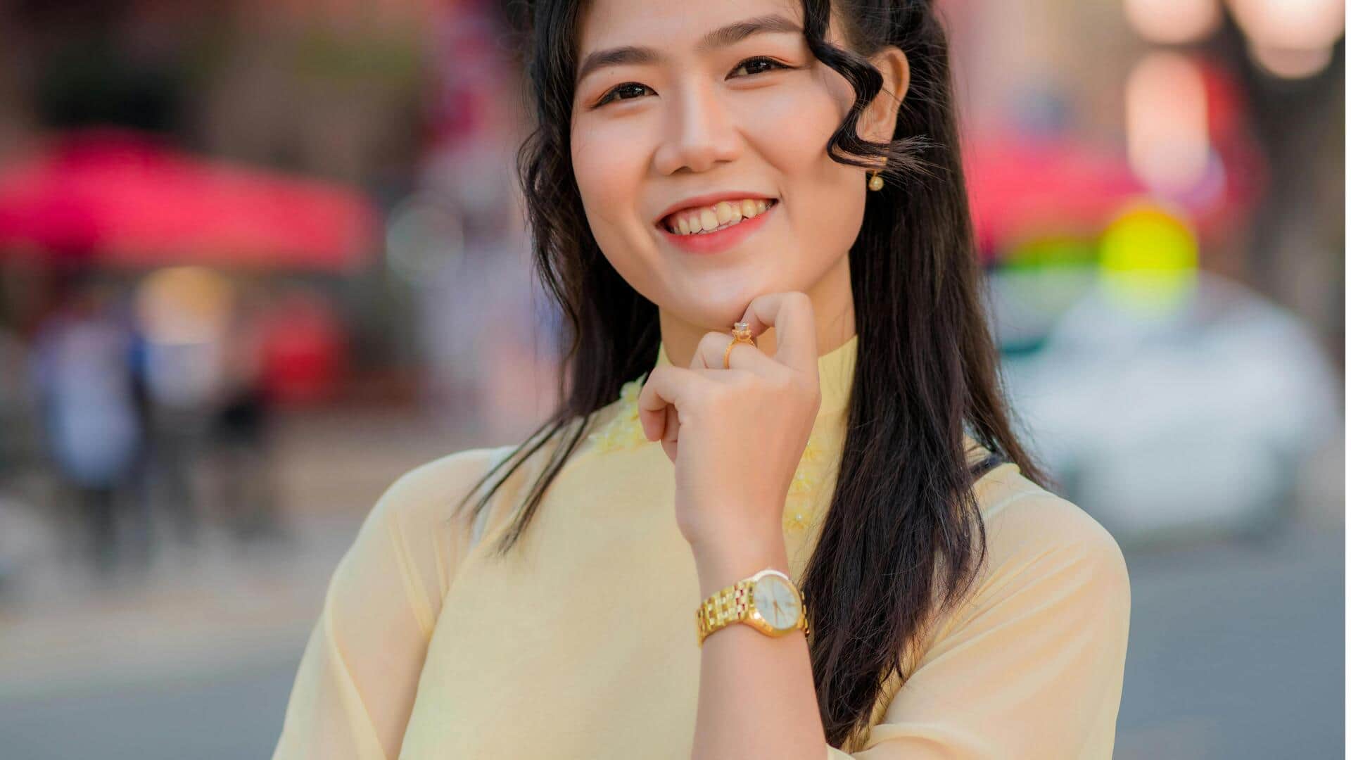 レモンシフォンで冬のレイヤリングを明るく