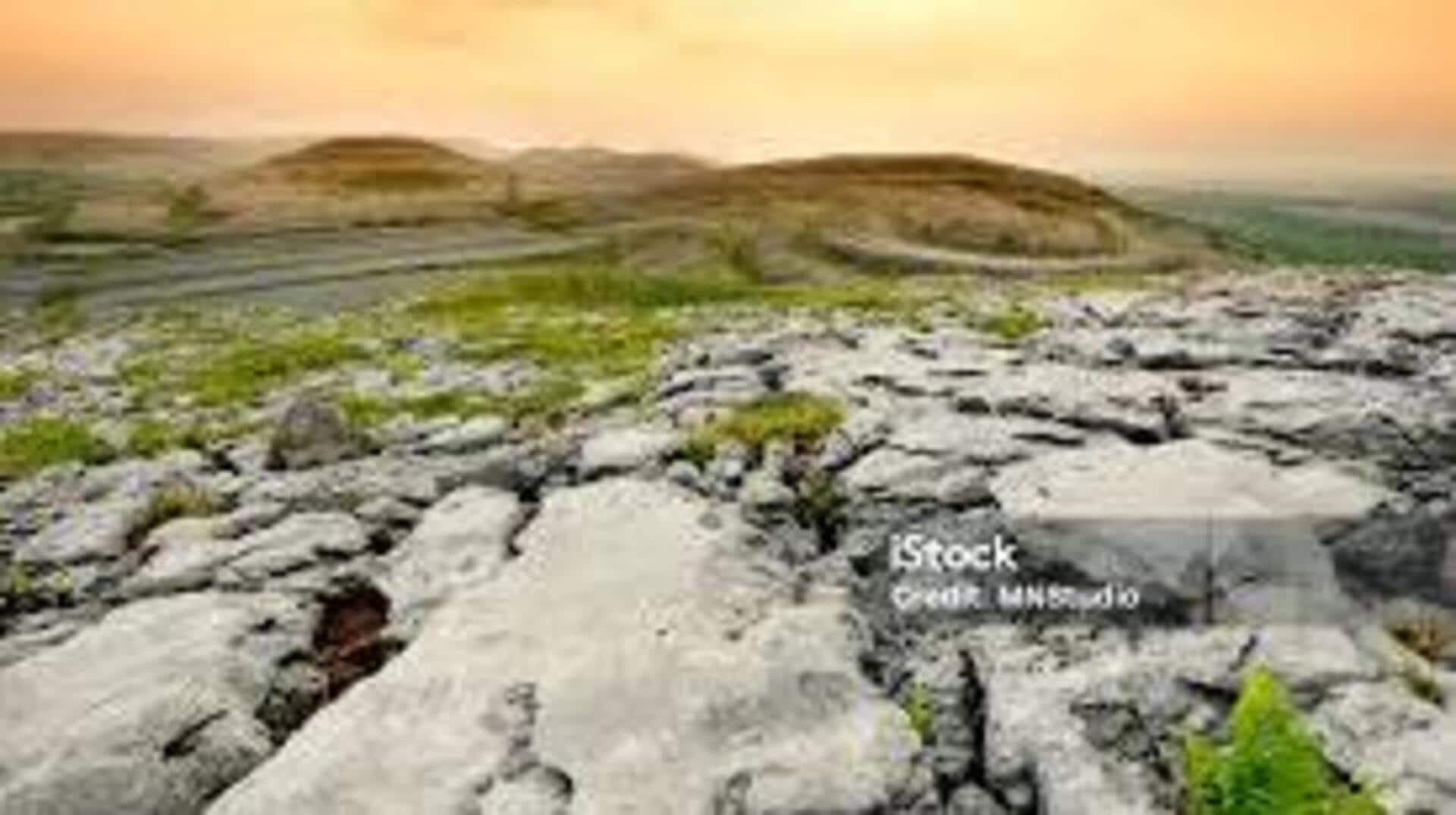 バレンのユニークな石灰岩の風景を発見