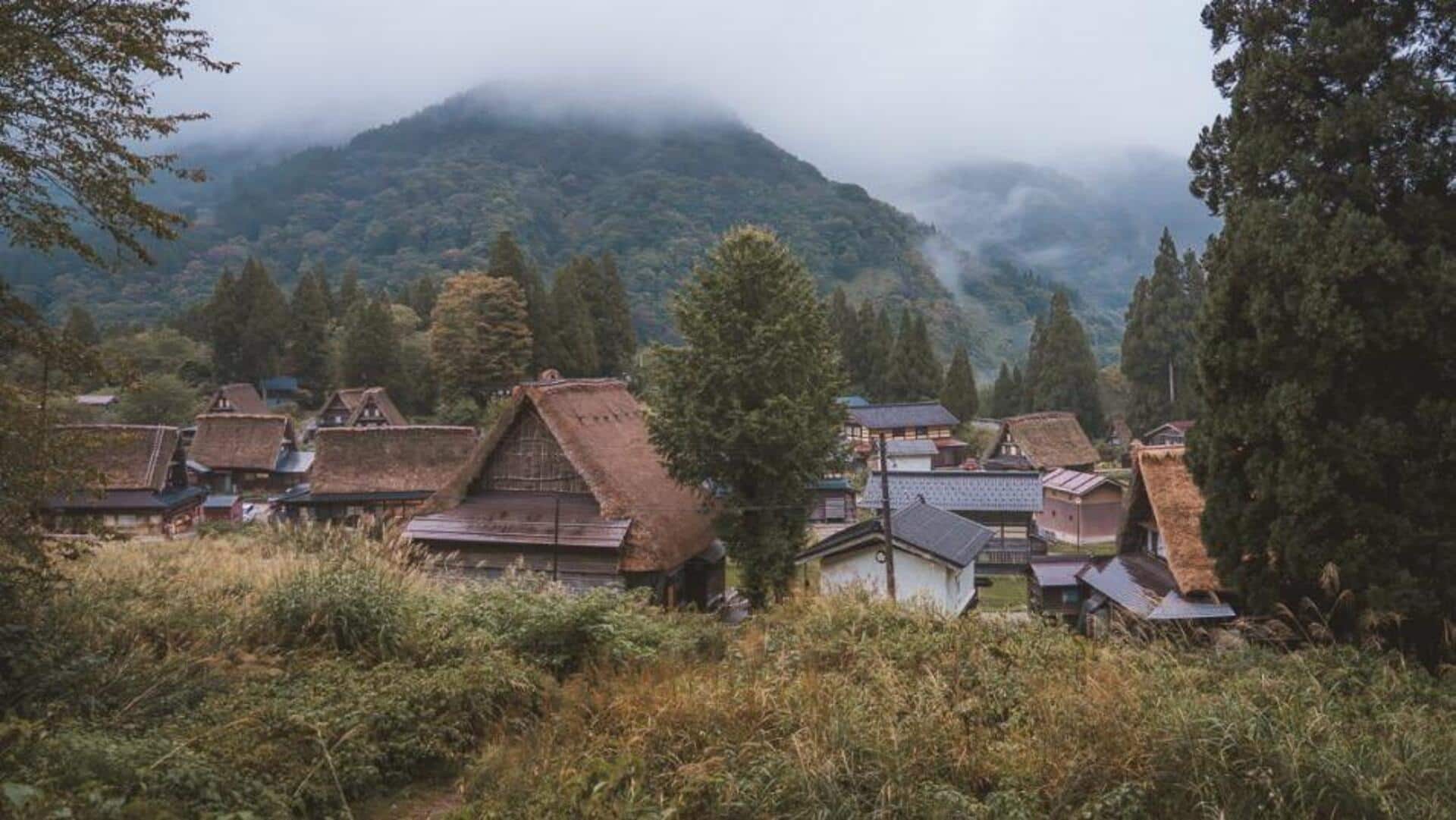 本州の静かな山村を探る旅