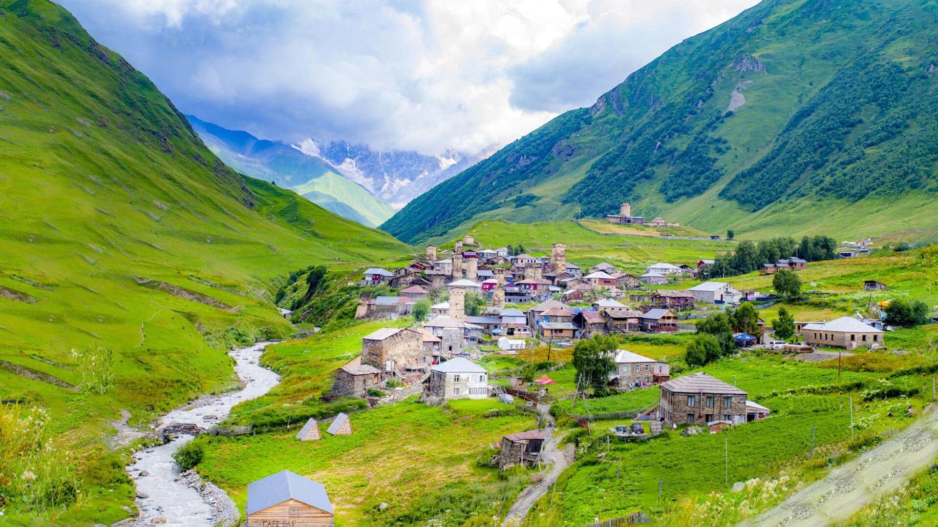 ジョージアのスヴァネティ山岳地帯を探る