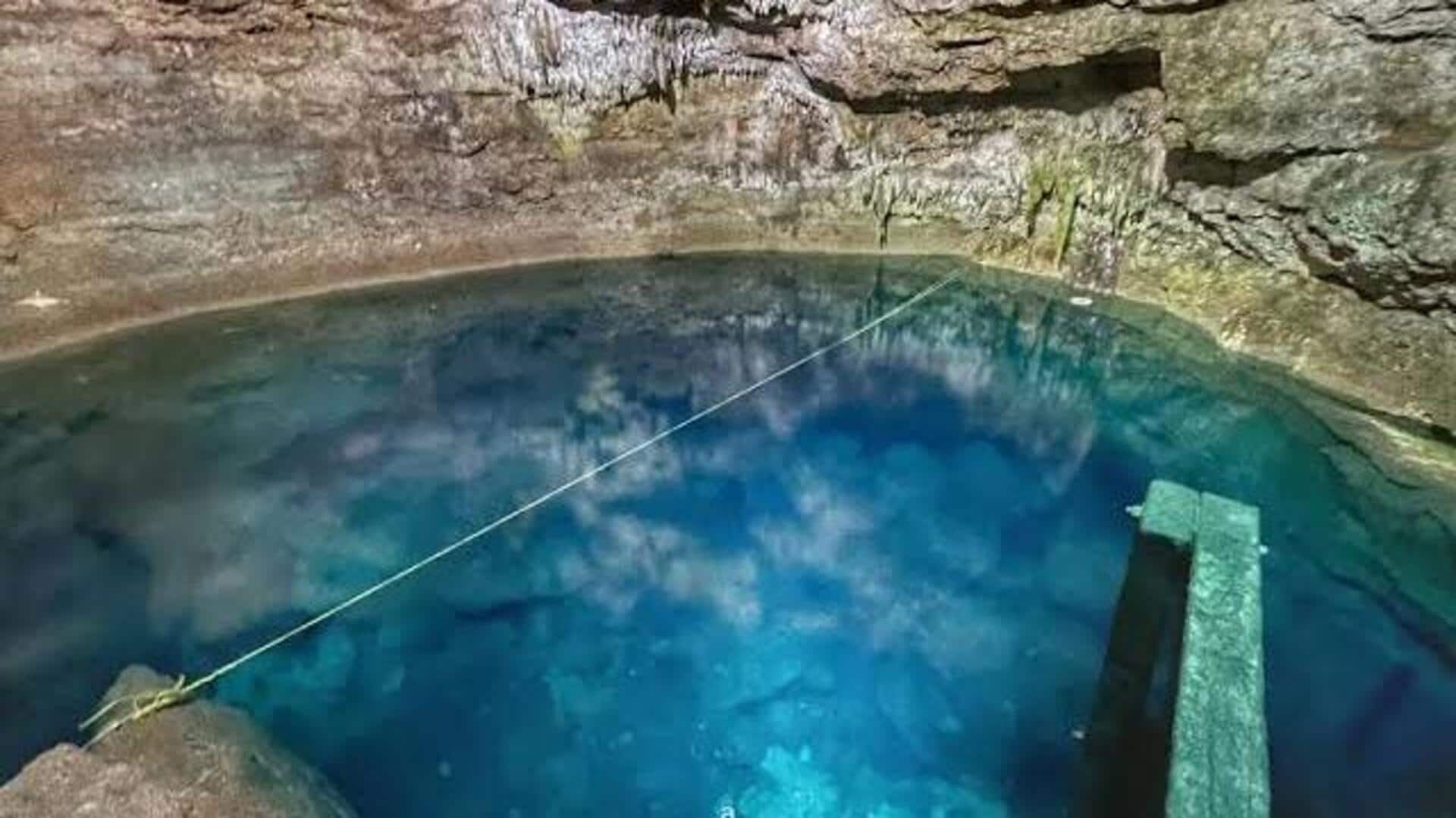 キューバの海岸セノーテを探る: ビーチを超えた自然の宝石