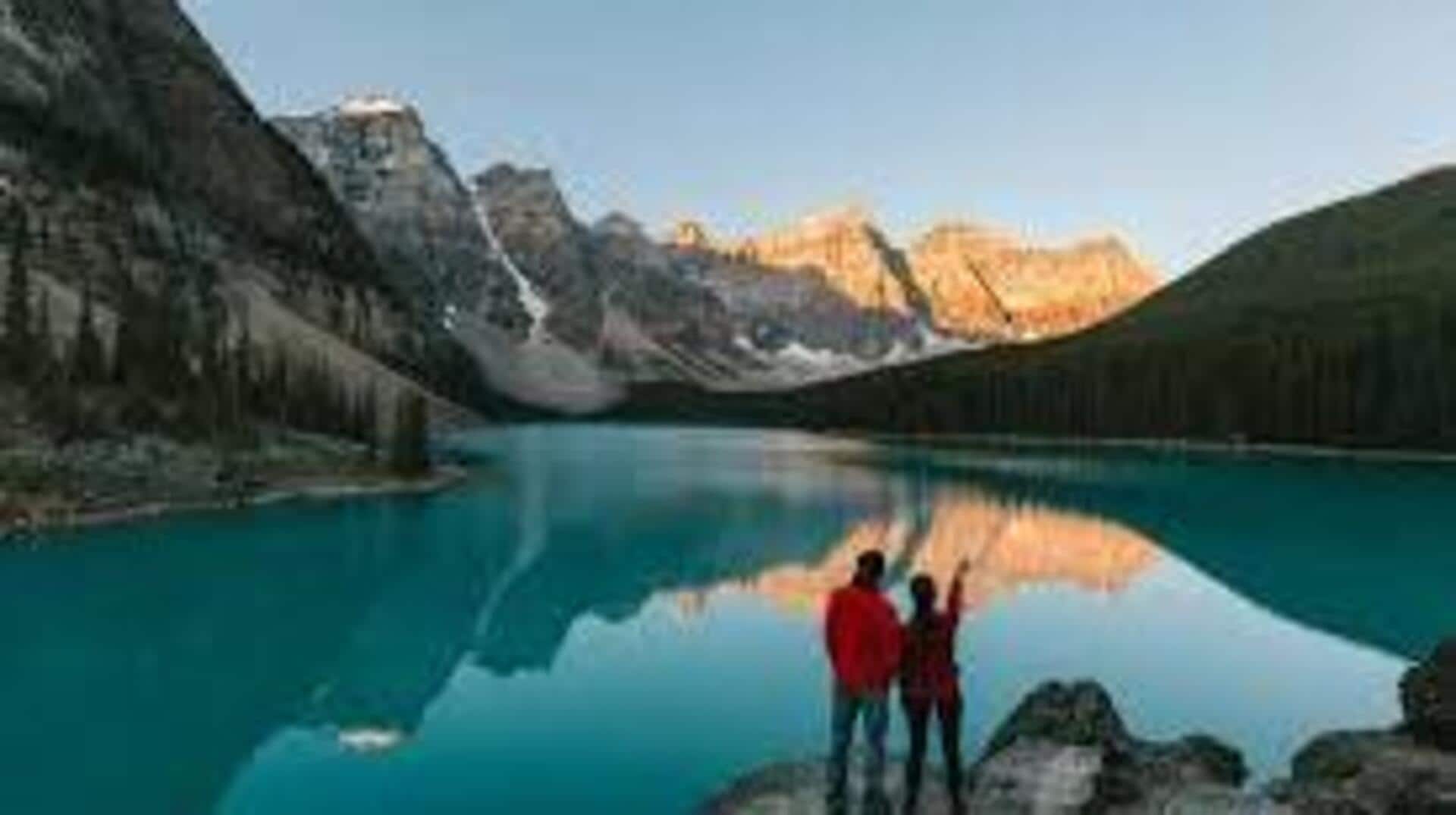 カナダのロッキー山脈でバンフの魅力を発見