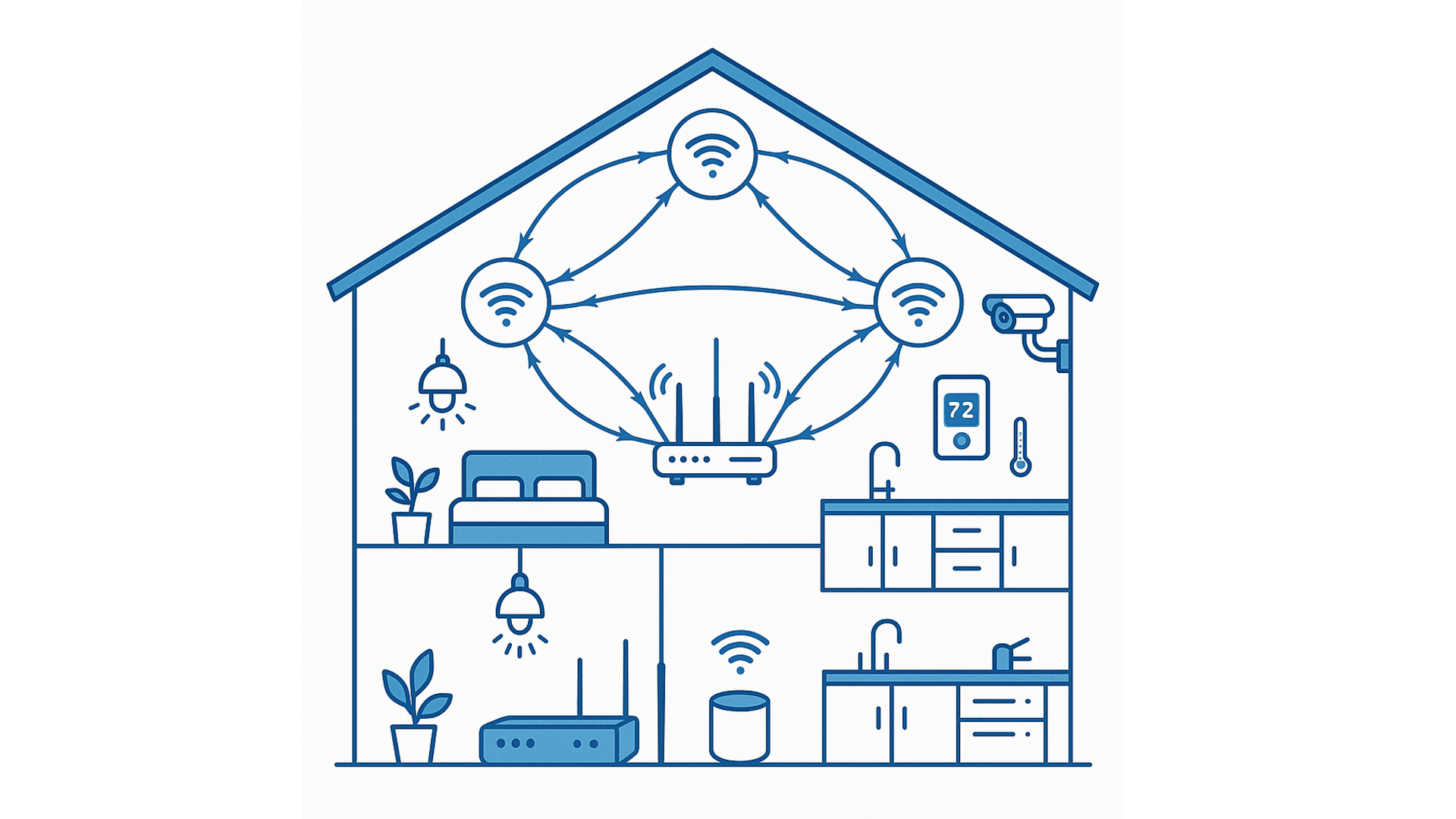スマートホームネットワークを効率的に守る方法