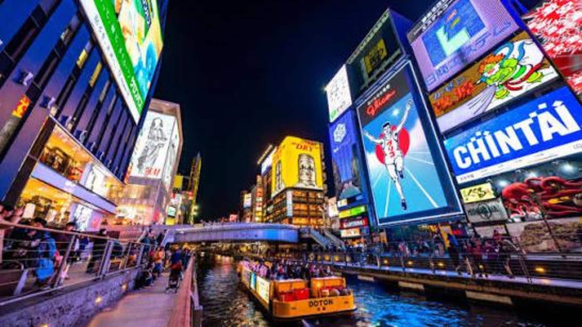 大阪の夜を楽しむ：深夜グルメと都市の光景