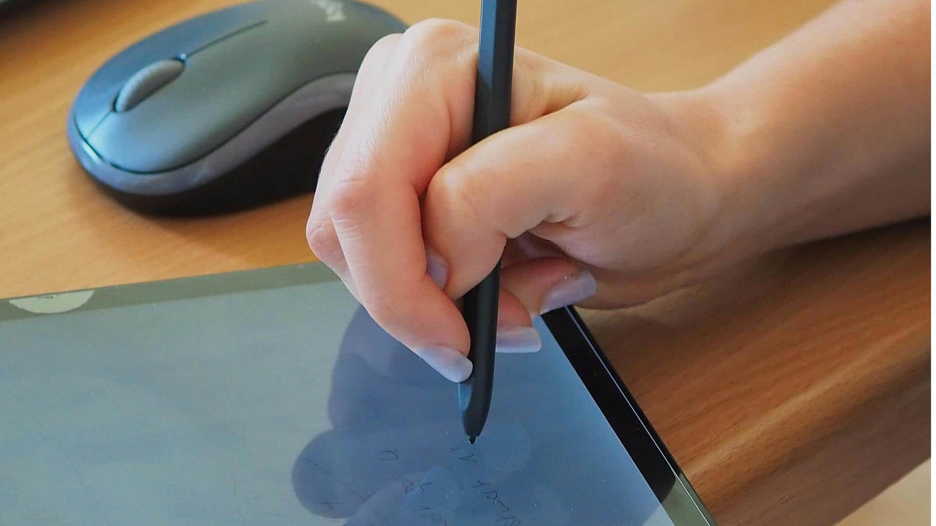 タブレット用スタイラスペンの感度を維持する方法