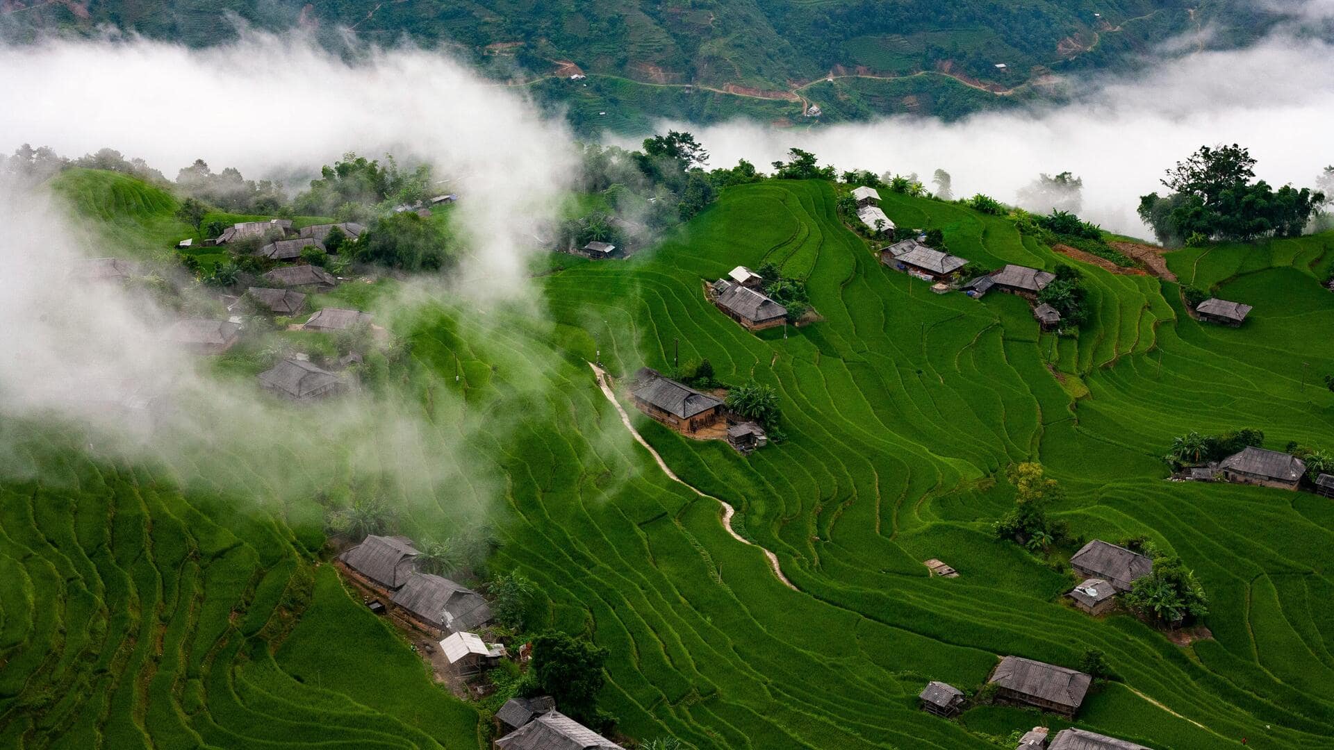 ベトナムの静かな山岳地帯で心を癒す旅