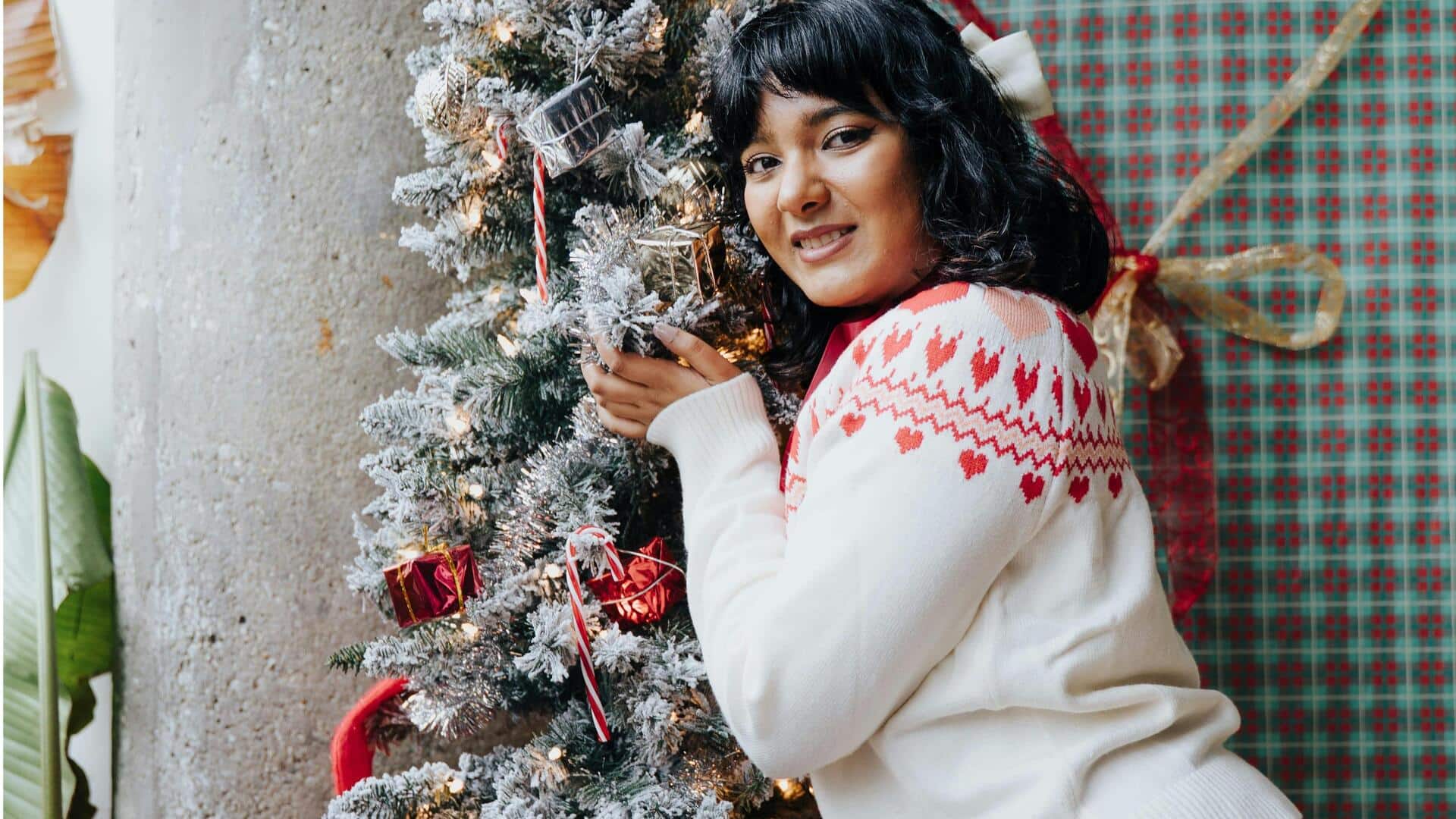 冬のワードローブに最適なクロップドモヘアセーター