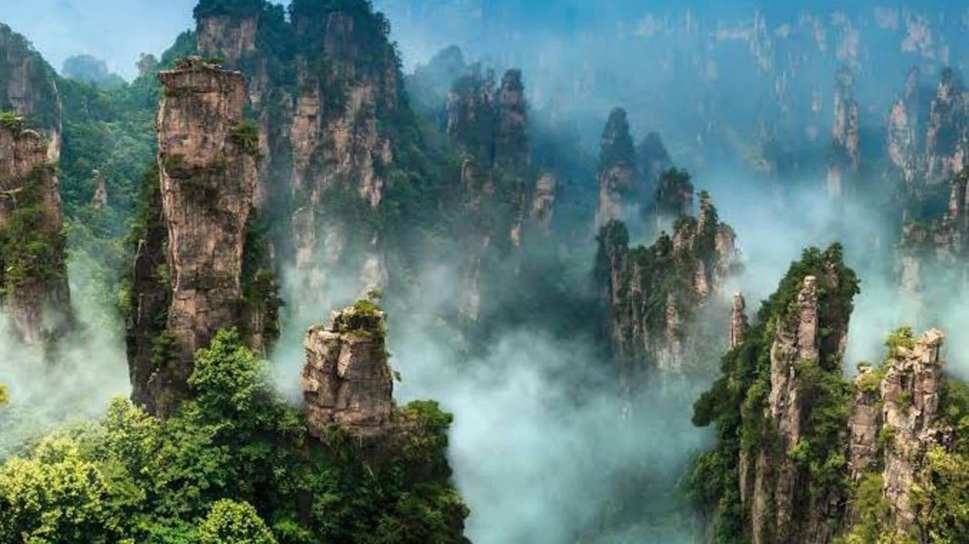 中国山地を探検：忘れられない旅の逃避行