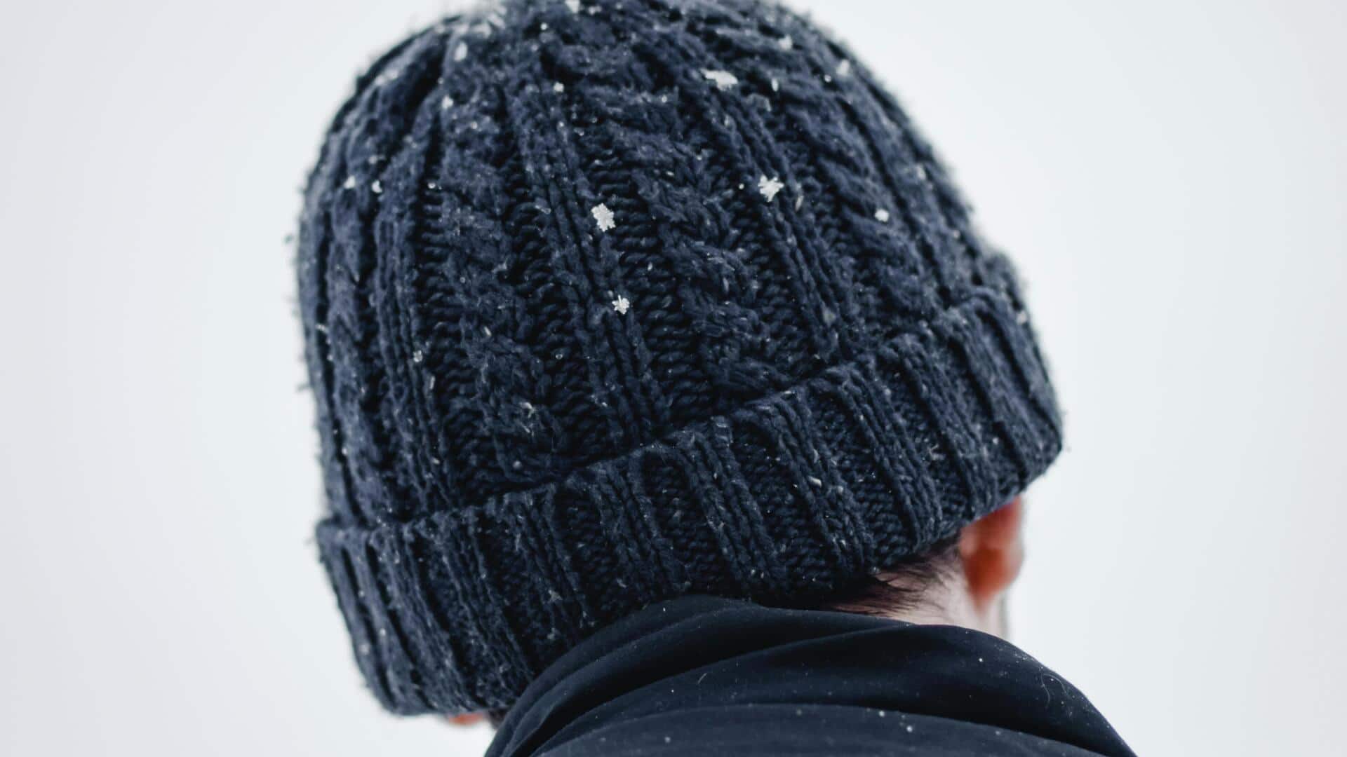 リブ編みニットキャップの冬スタイル5選