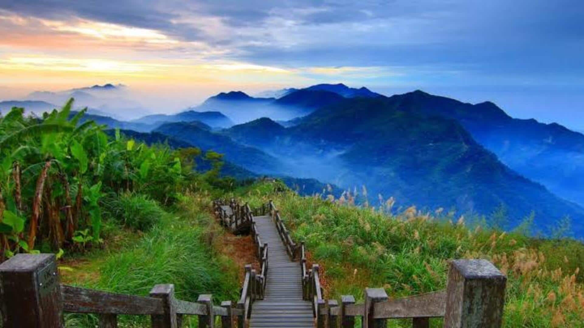 台湾の中央山脈を探る：五つの絶景リトリート