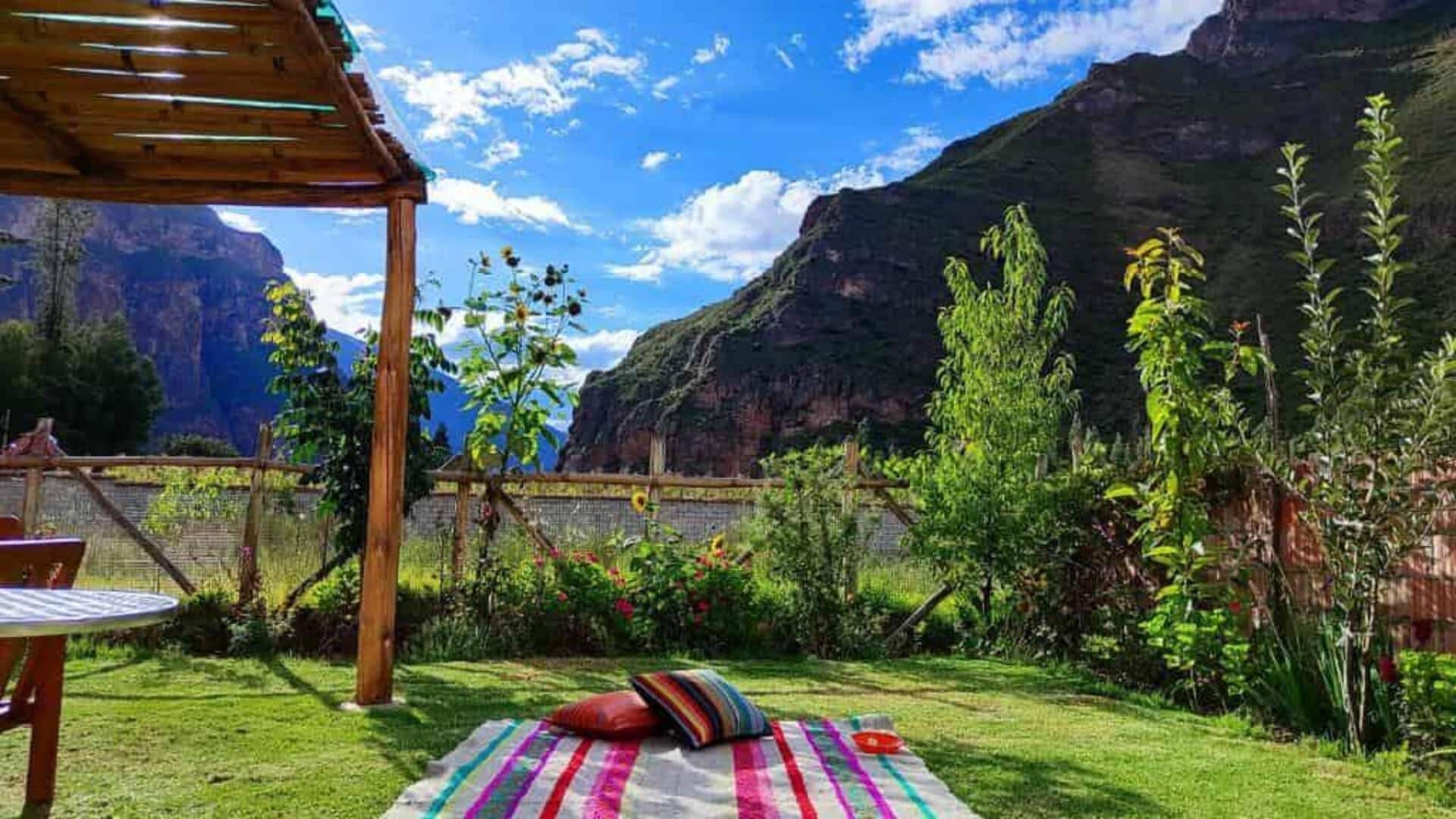 ペルーの山岳リトリート：隠れた