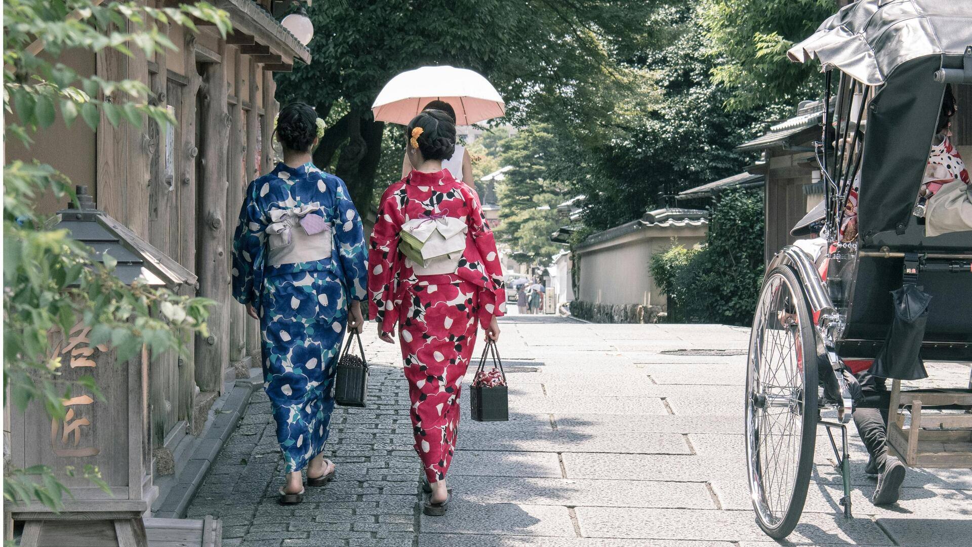 日常で着る浴衣のスタイリング方法