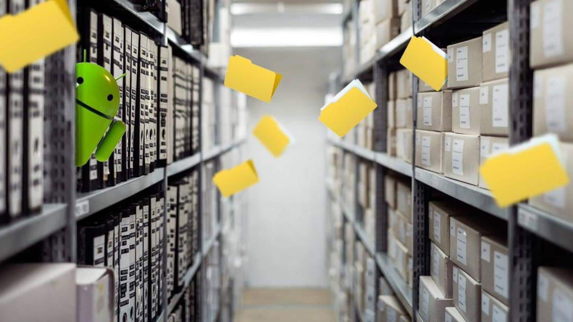 アンドロイドのストレージ管理術