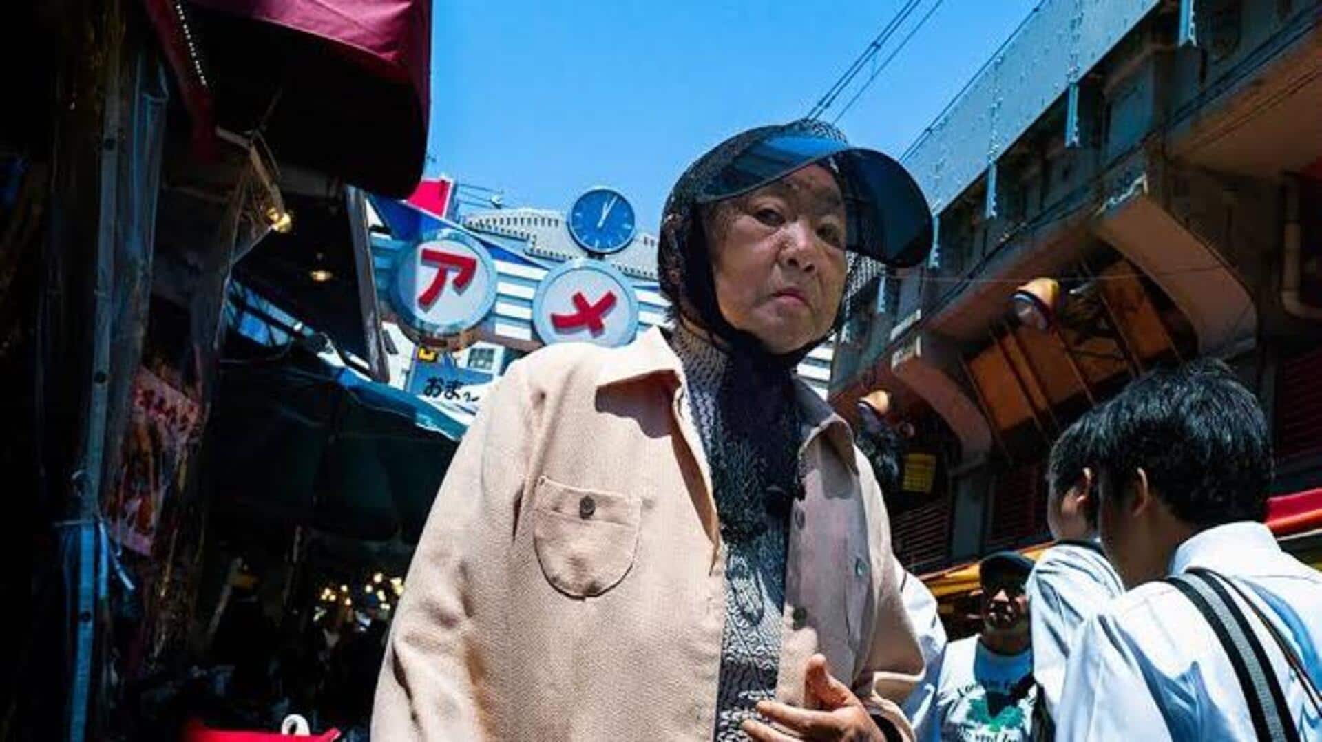 アジアのストリートファッションに新風を吹き込むパターン柄バイザー
