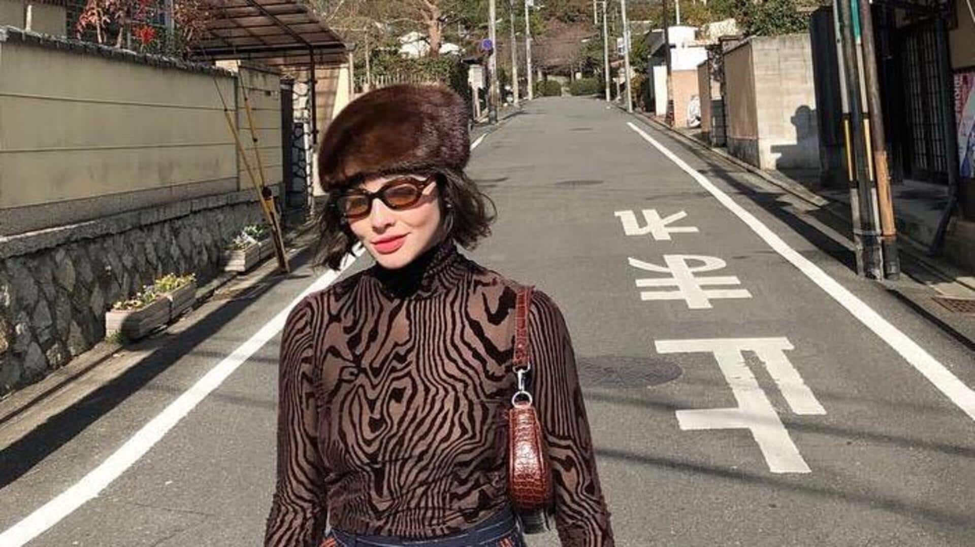 アジアのストリートファッションで注目のメッシュトップス