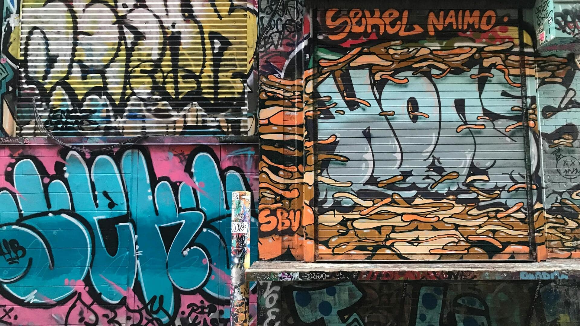 メルボルンのストリートアートとデザインスポットを探る