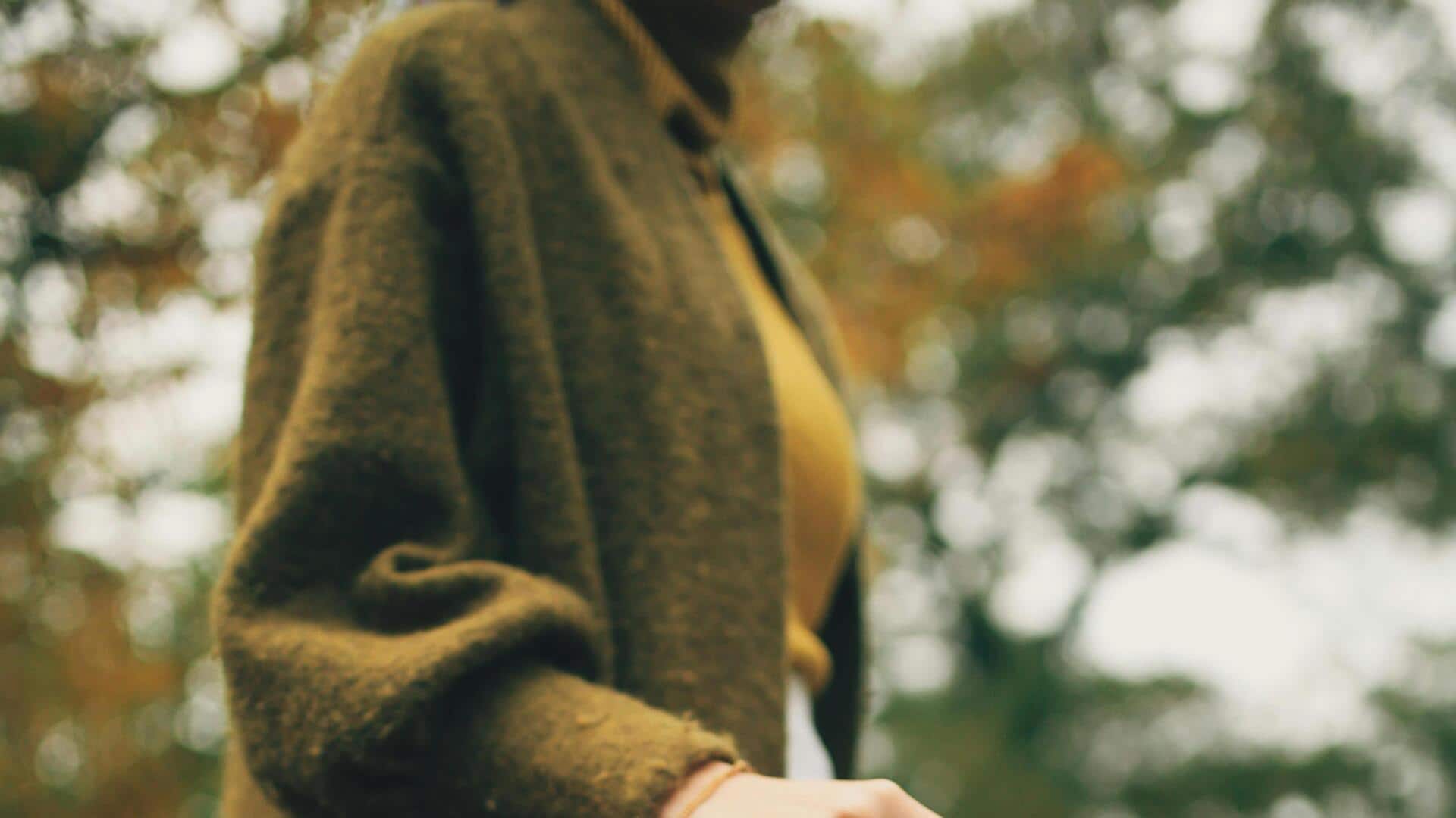 コクーンウールワンピースの冬スタイル5選