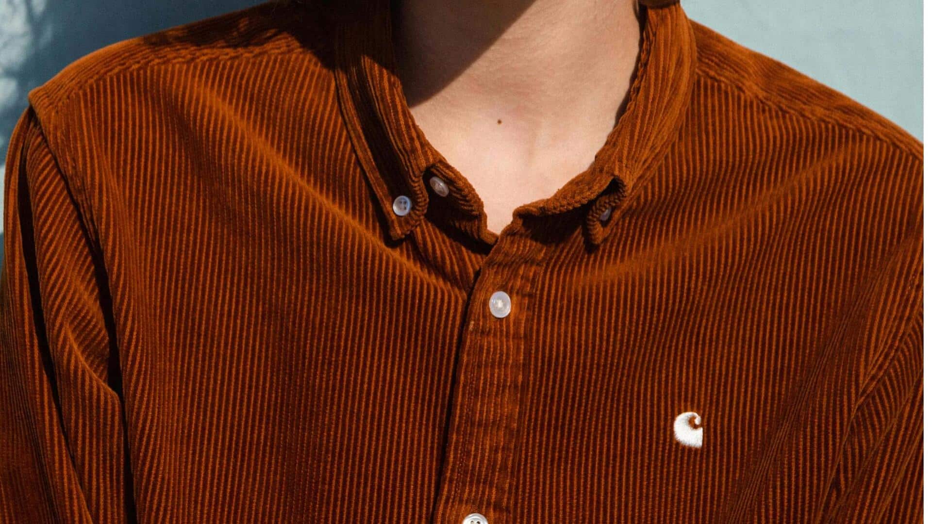 冬のコーデュロイシャツを楽しむ五つの新しい方法