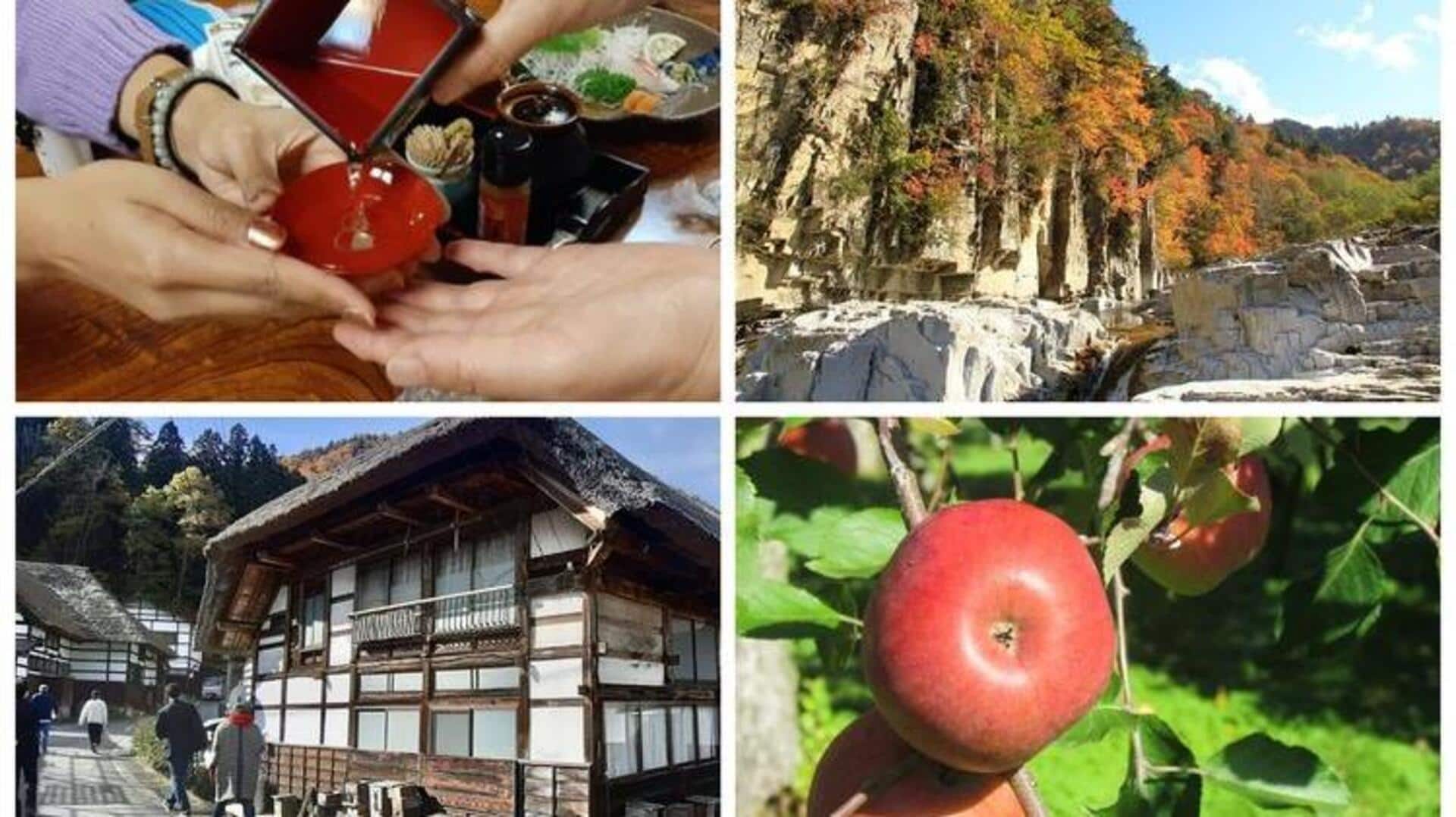 福島県会津の山々で文化的な癒しを体験