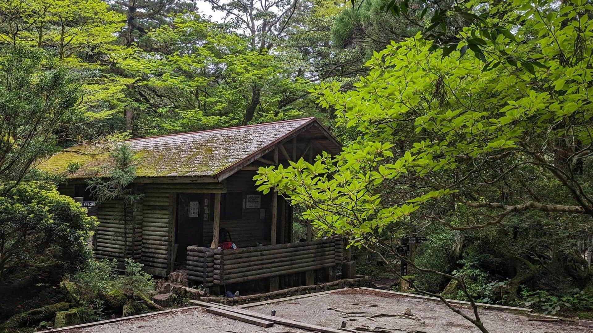 屋久島の絶景山岳リトリート