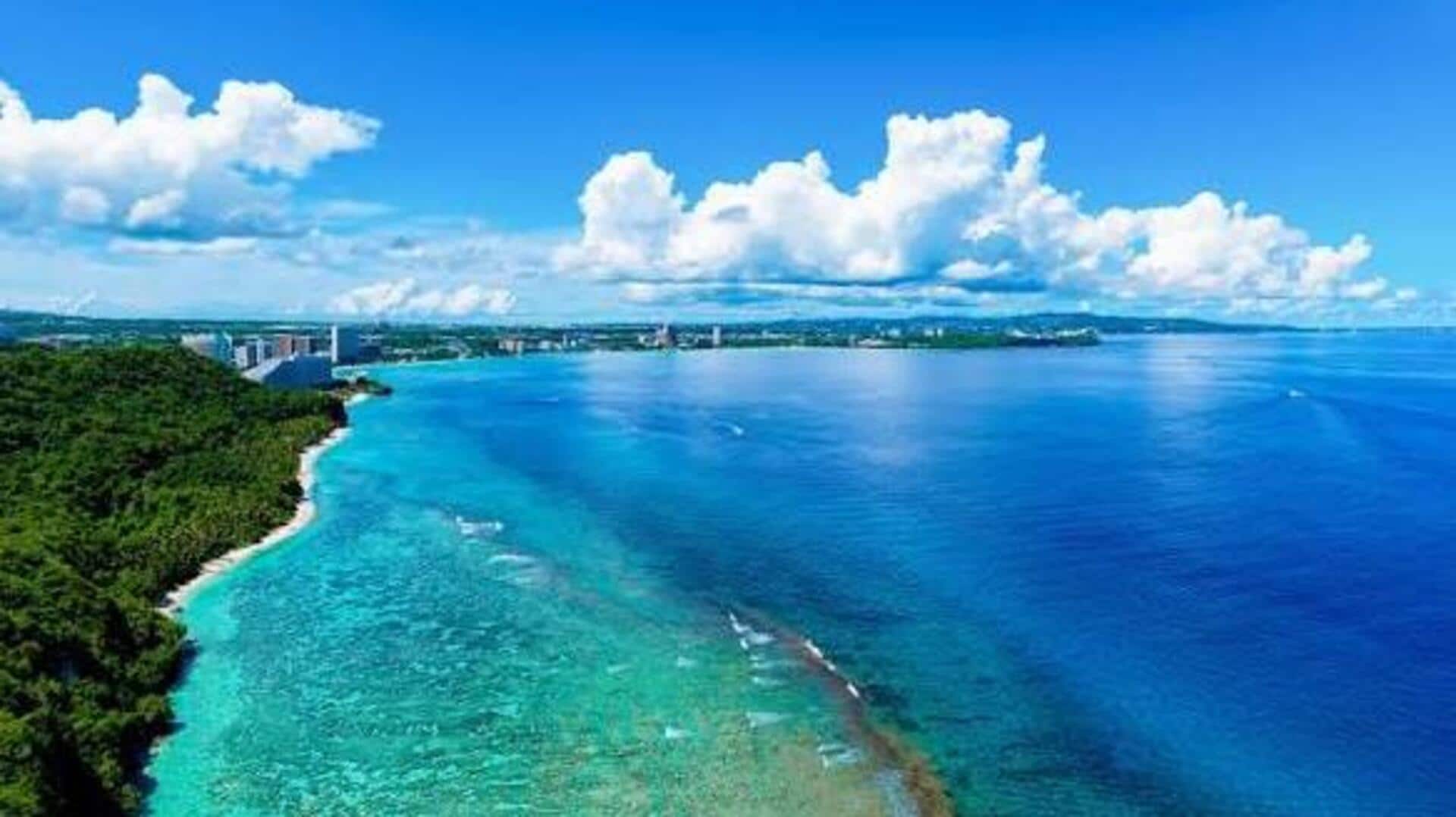 グアムの海岸町で文化的な宝を発見