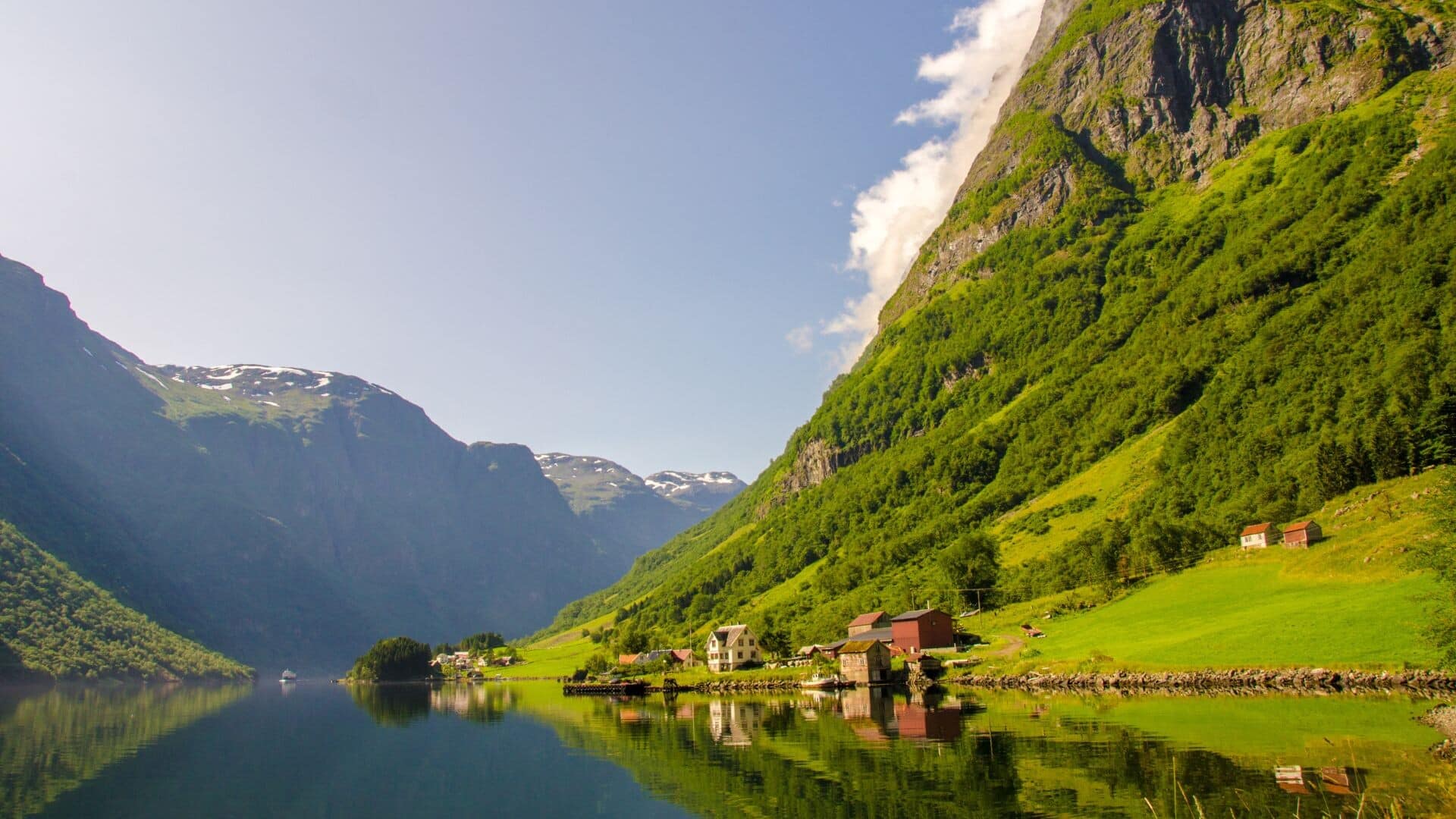 Descubra A Beleza Do Naeroyfjord, Noruega