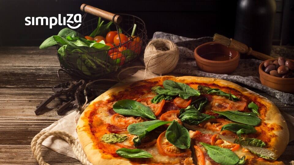 Pizza De Espinafre E Alcachofra Inspirada Na Culinária Portuguesa