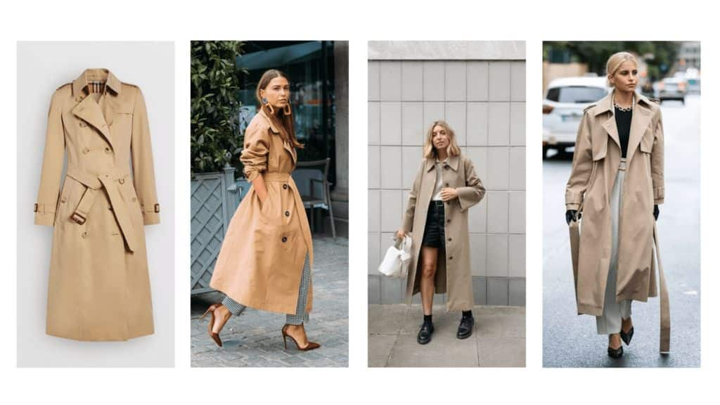 Trench Coats Clássicos Para O Outono Português