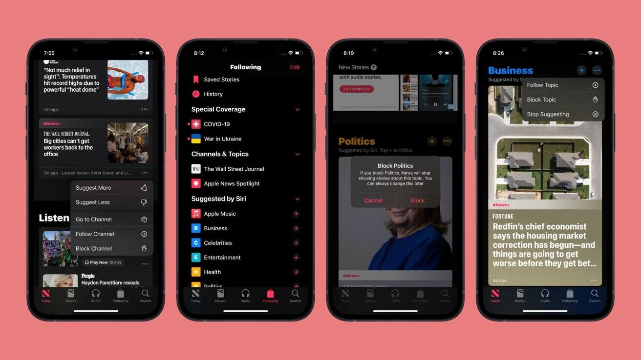 Personalize Seu Feed No Apple News