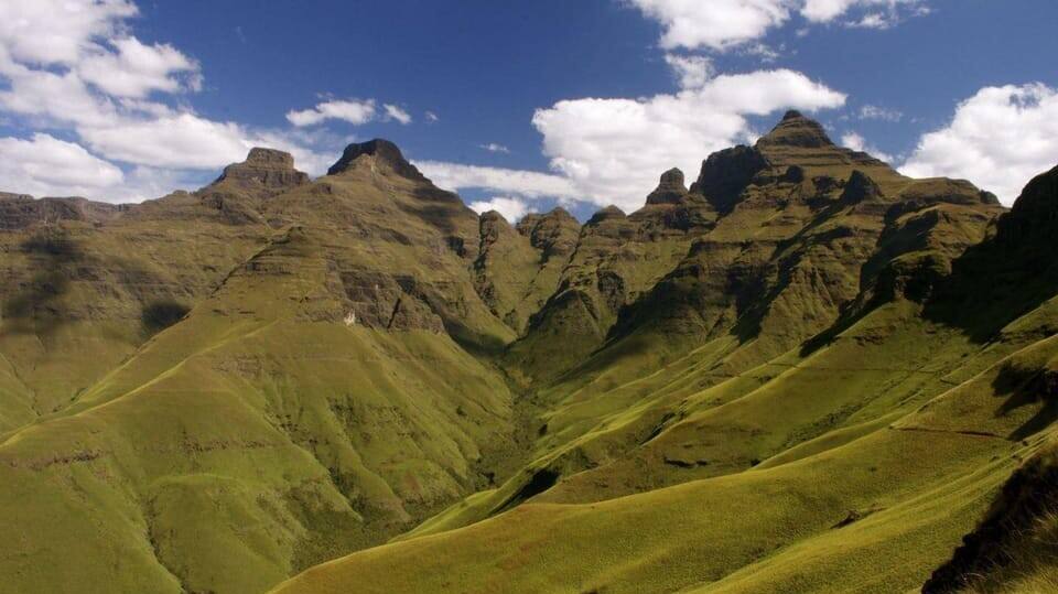 Descubra As Maravilhas Das Montanhas Drakensberg, África Do Sul 