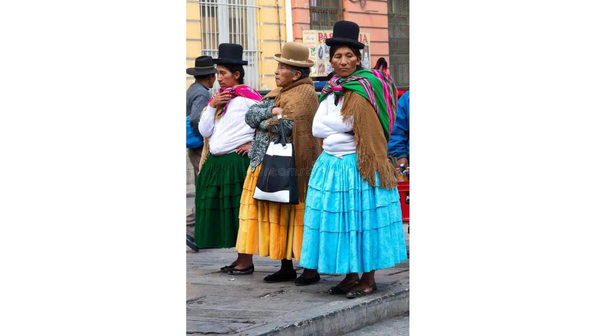 Trajes Tradicionais Dos Afro-Bolivianos