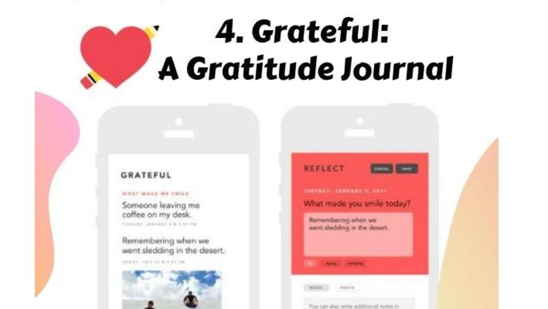 Acompanhando A Gratidão Com O Grateful App