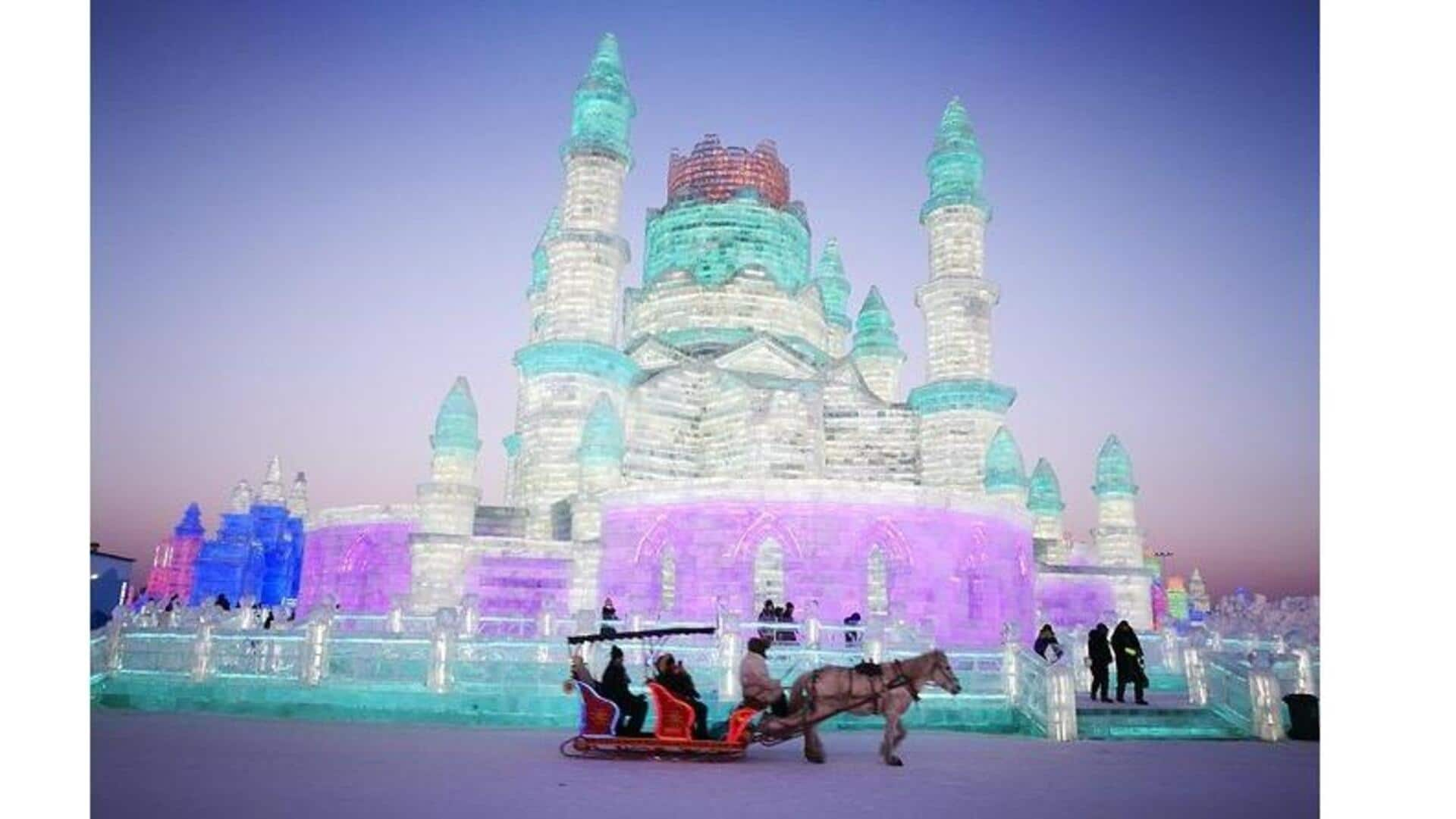 Descubra O Festival De Gelo E Neve De Harbin, China